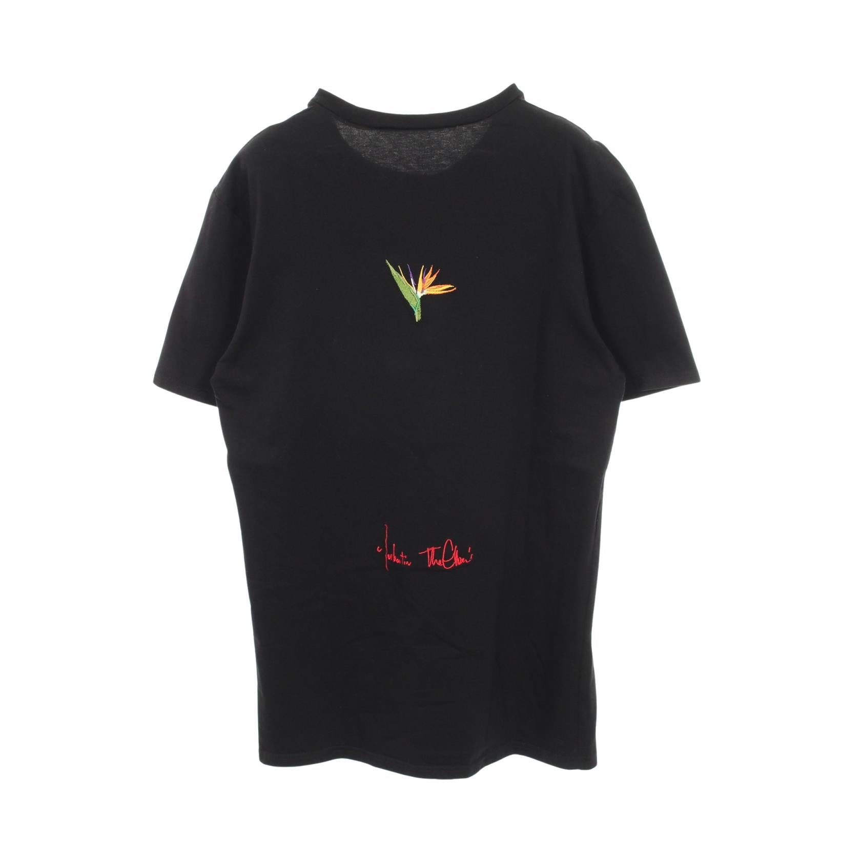 クリスチャンルブタン WALK A MILE IN MY SHOES コットン 半袖Tシャツ