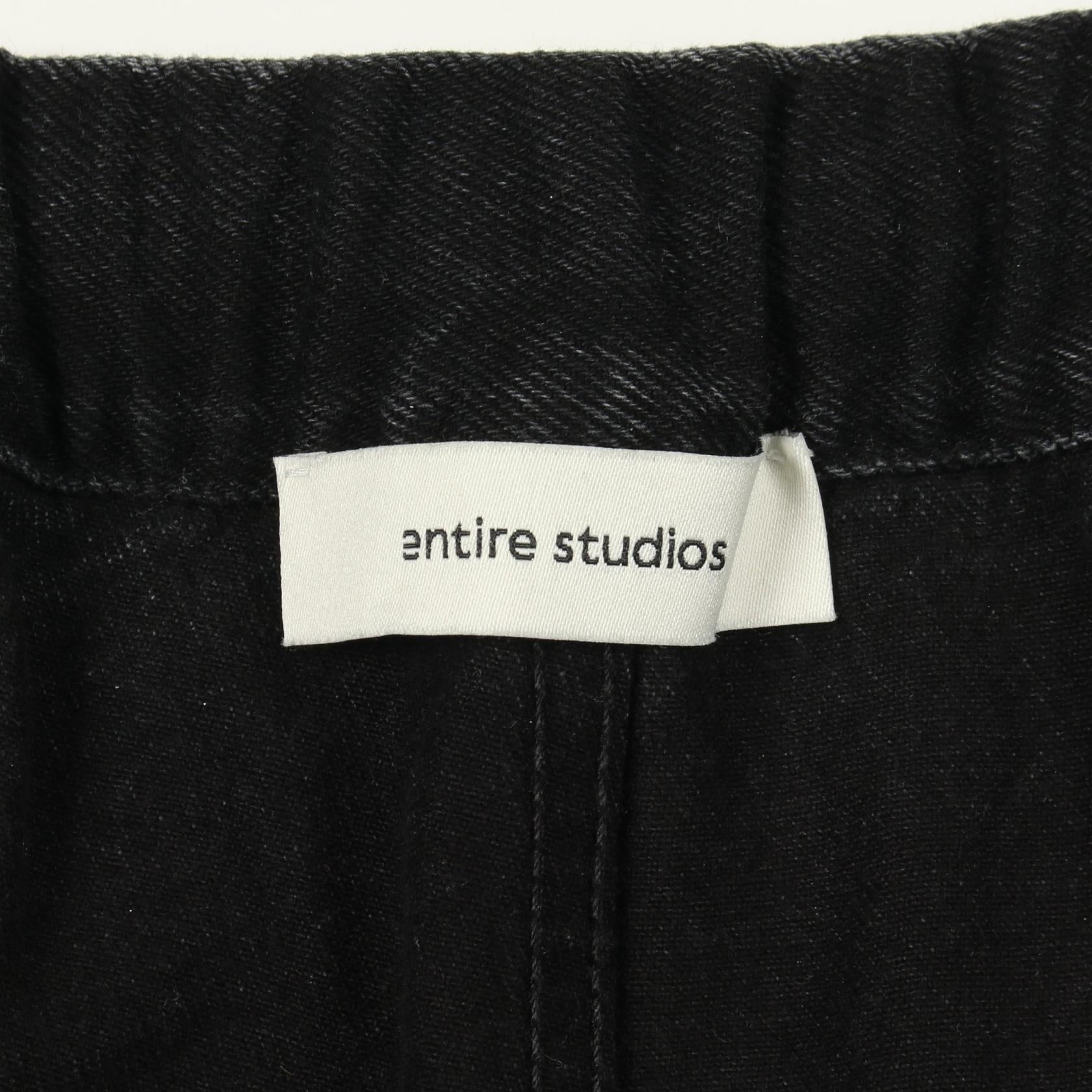エンタイアスタジオ SPAR SHORTS コットンショーツ