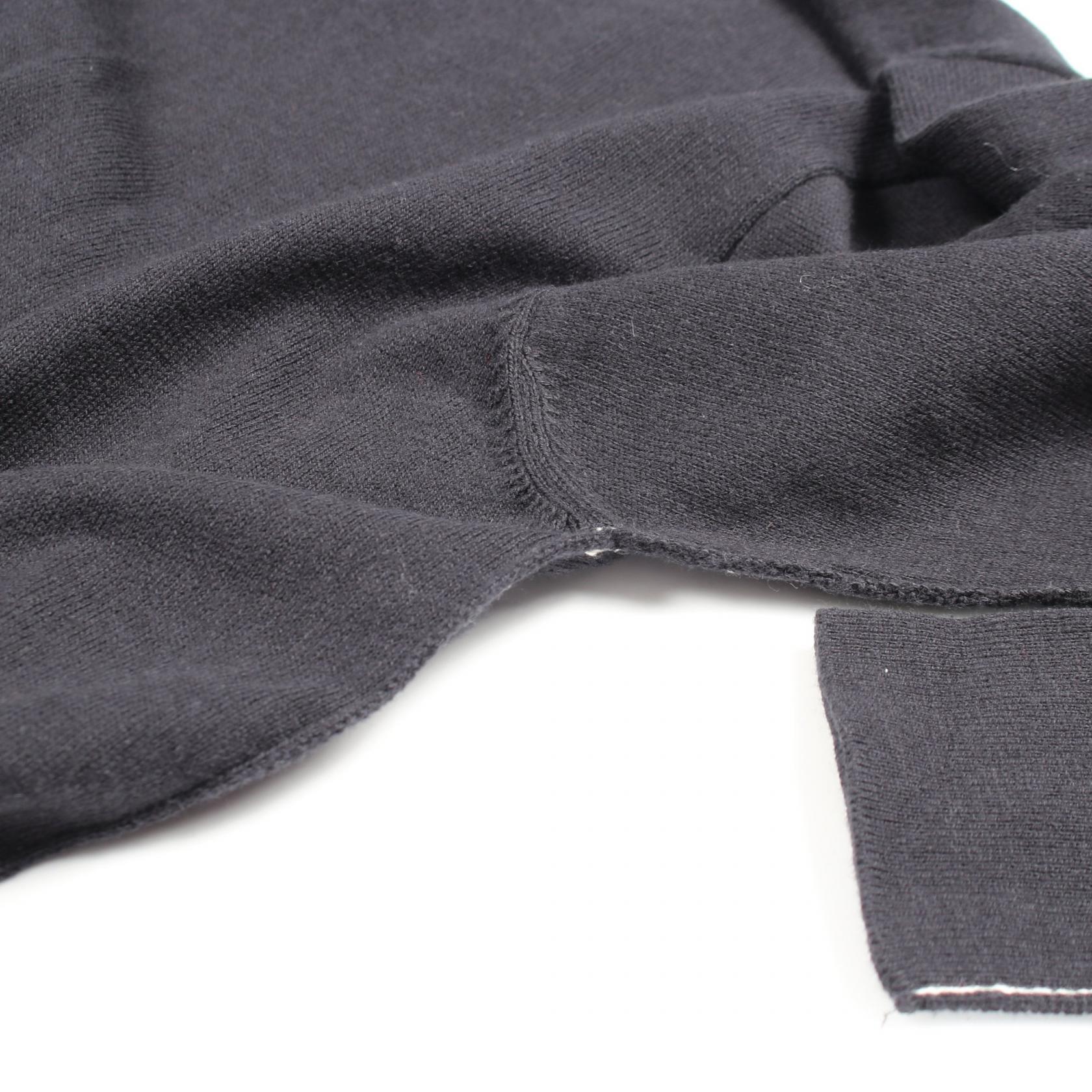 エムエムシックス クルーネック コットンカシミヤニットトップス
