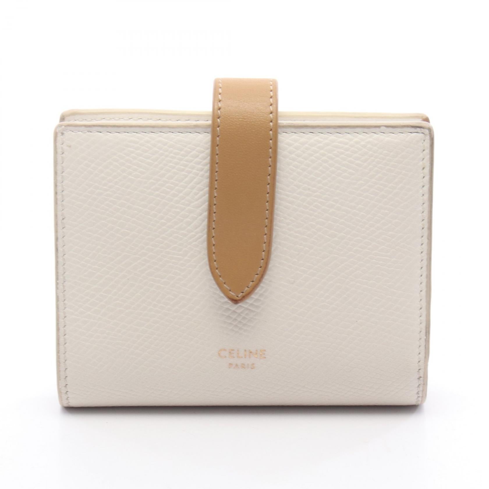 セリーヌ スモールストラップウォレット 二つ折り財布