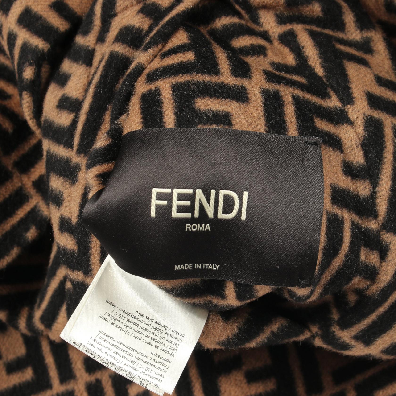 フェンディ ウールコート