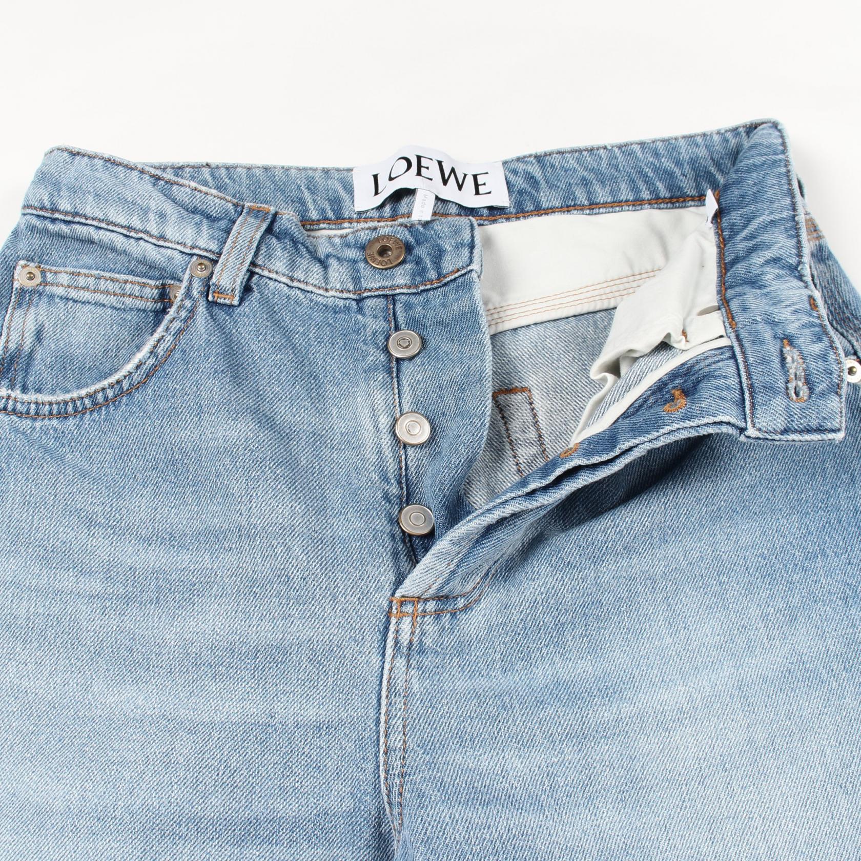 ロエベ コットンデニムパンツ