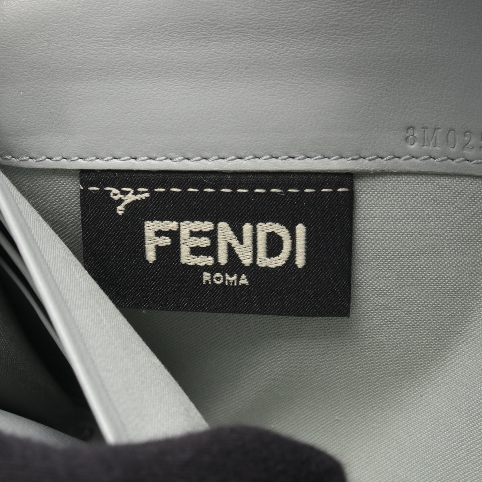 フェンディ エフイズ レザー二つ折り長財布