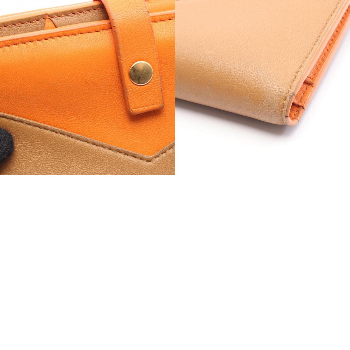 ボッテガヴェネタ レザー二つ折り財布