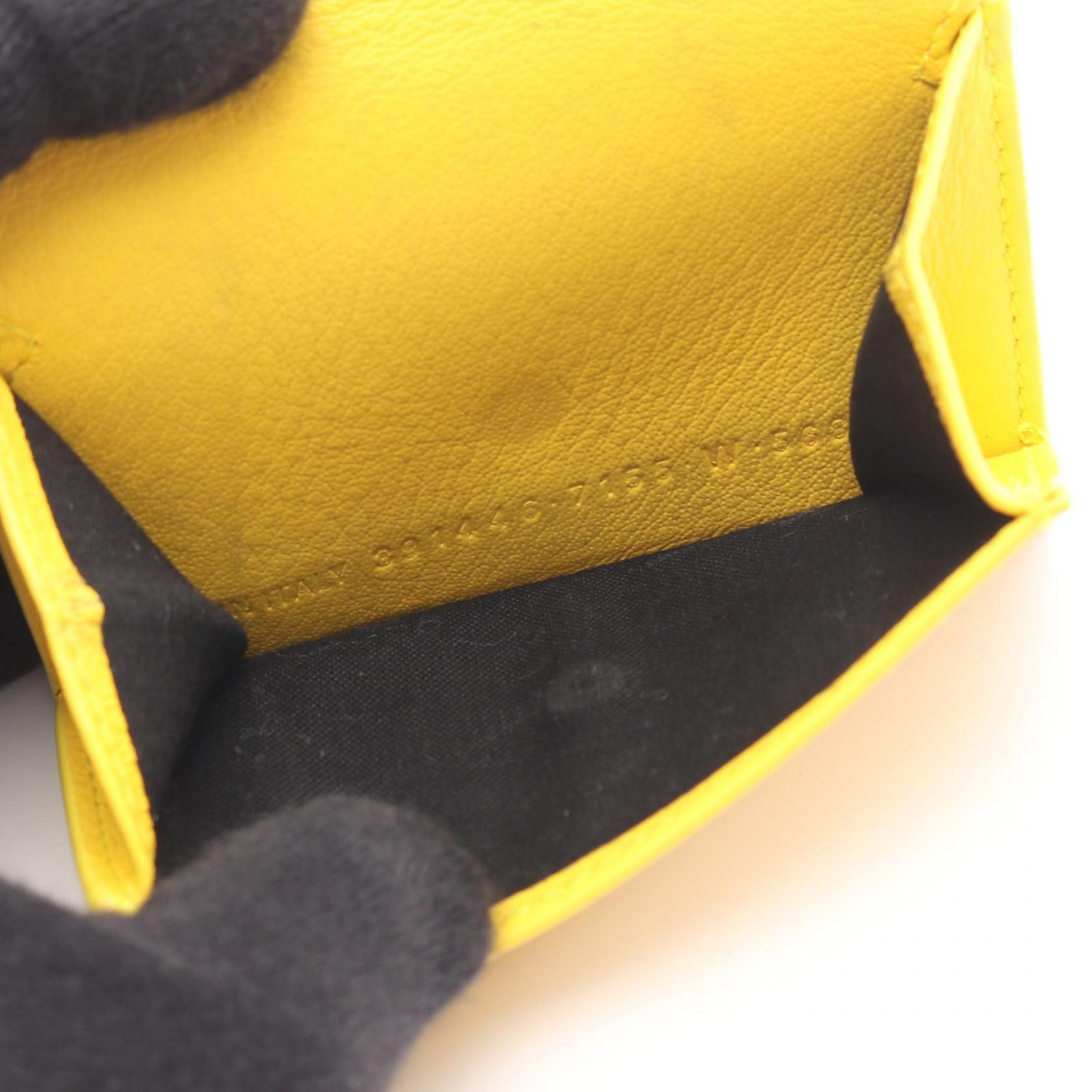 バレンシアガ ペーパーミニウォレット 三つ折り財布