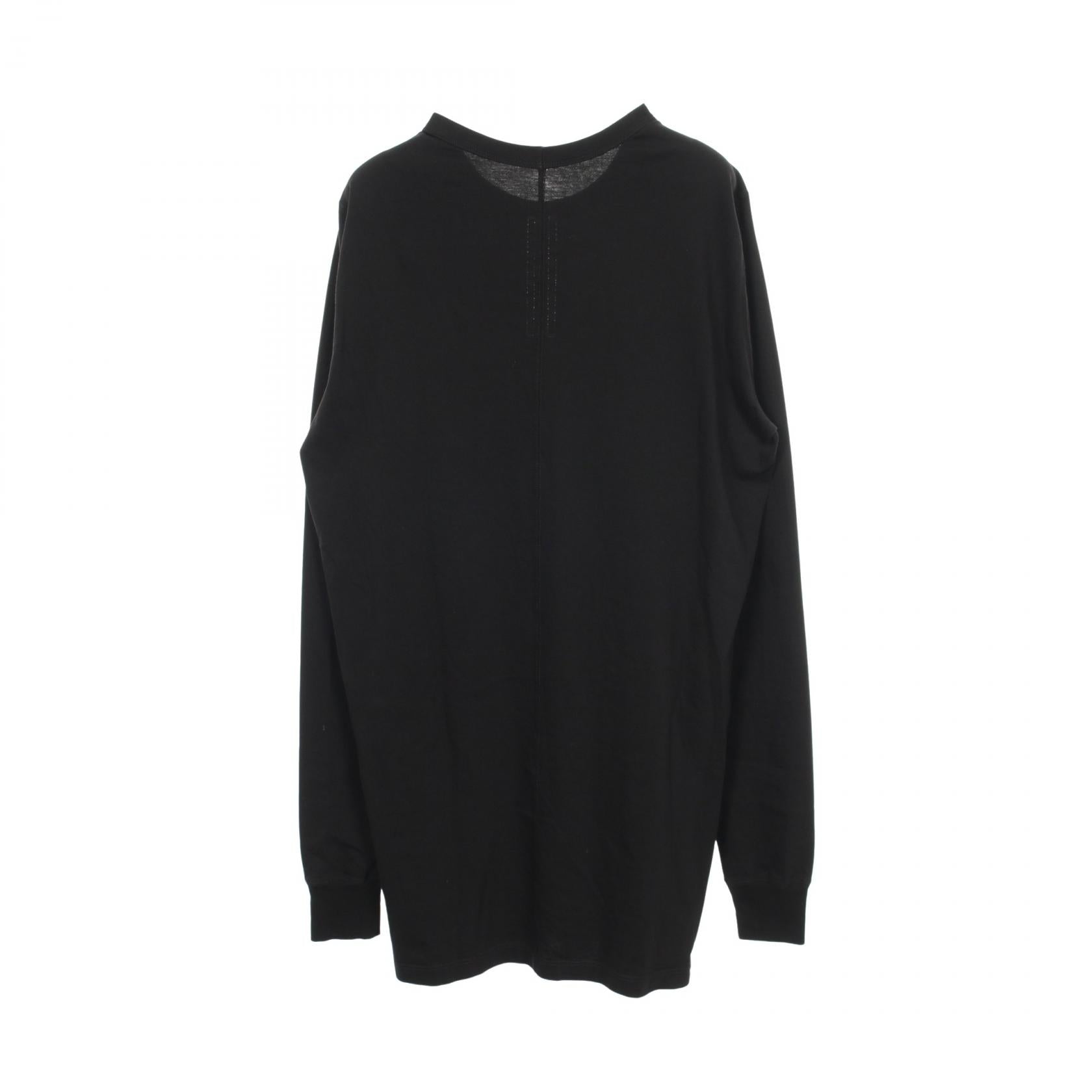 リックオウエンス コットン長袖Tシャツ