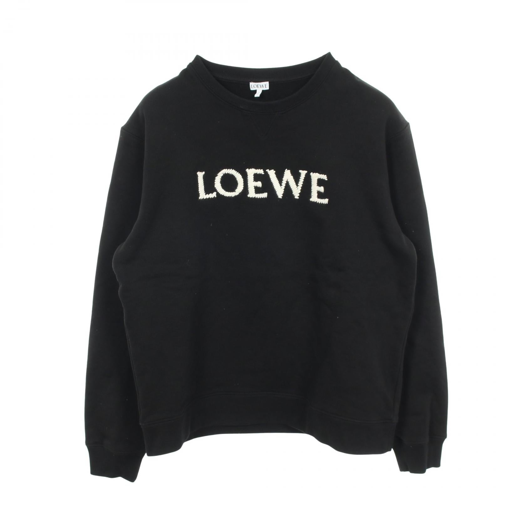 ロエベ ロゴ刺繍コットンスウェット