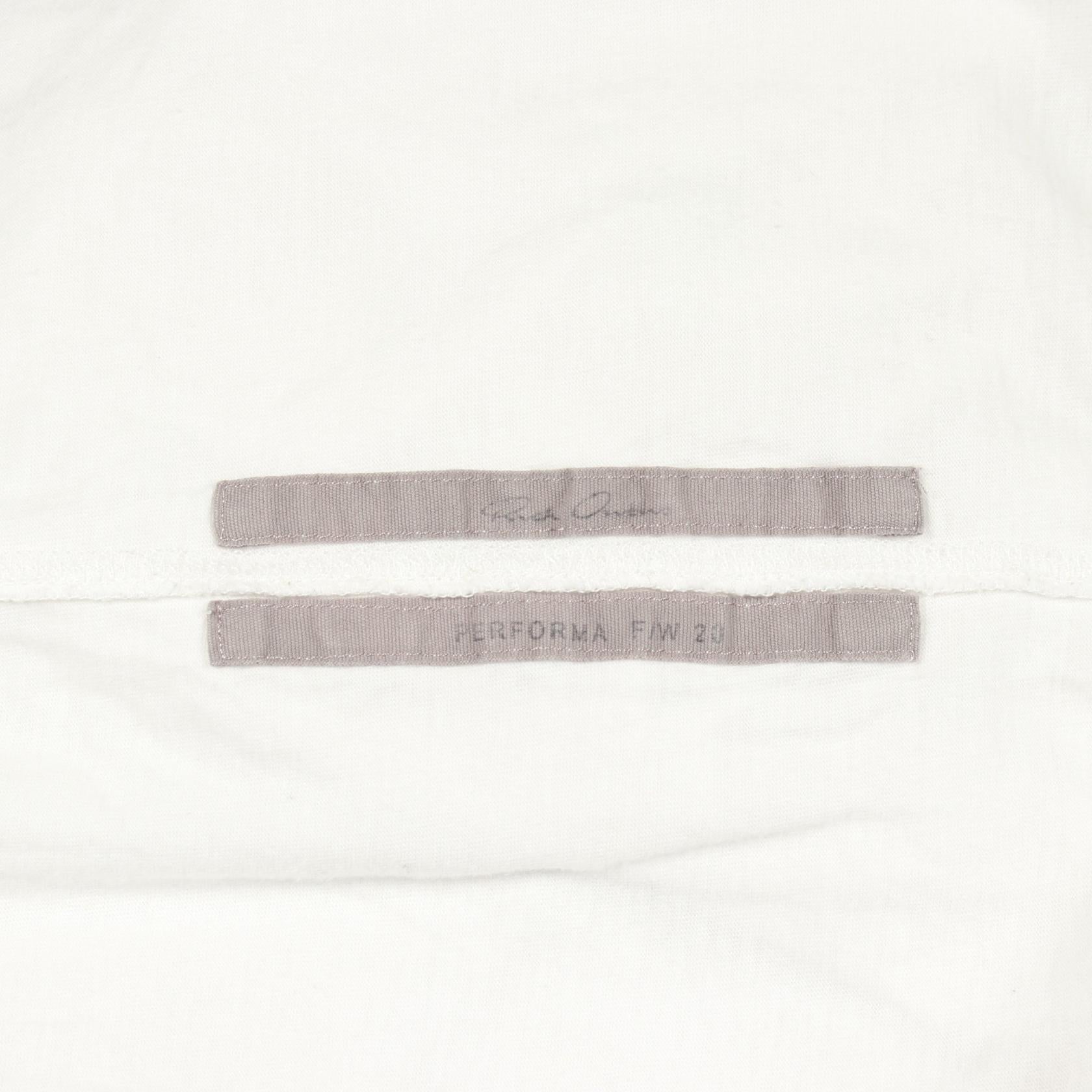 リックオウエンス コットン 半袖Tシャツ
