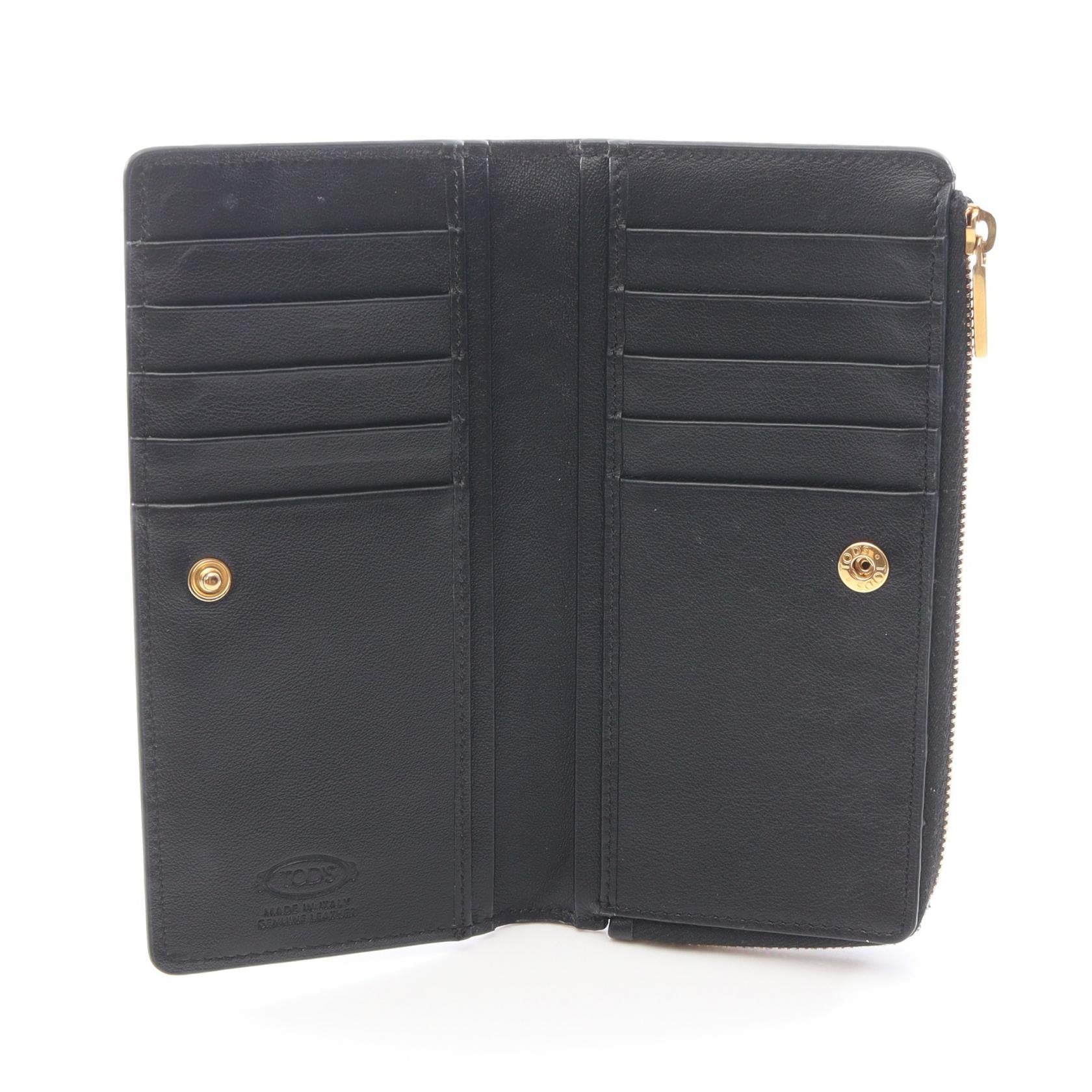 トッズ T Timeless レザー財布