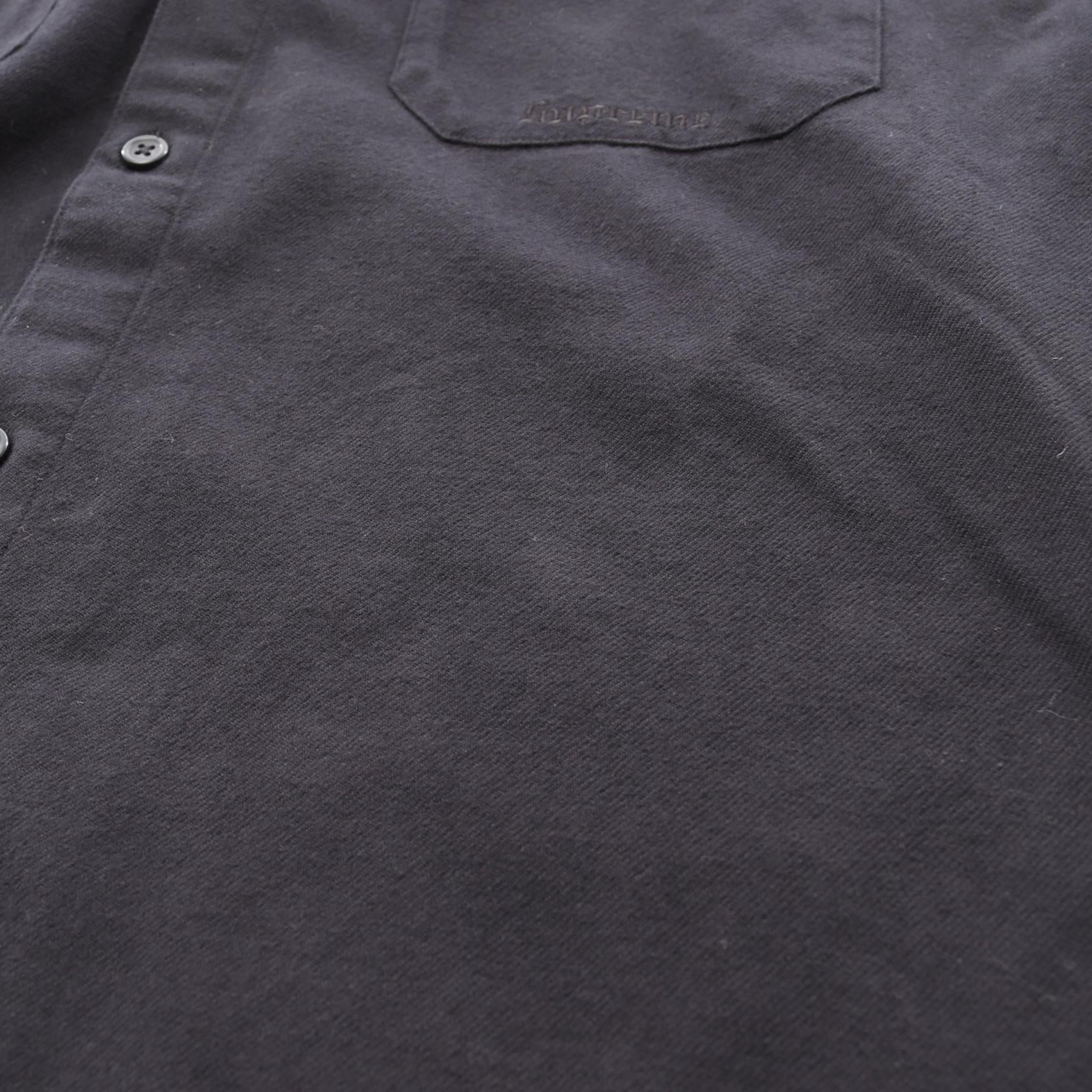 シュプリーム Fur Trim Flannel フーデッドシャツ コットン ウェア