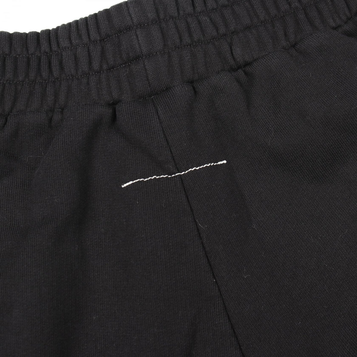 エムエムシックス ダメージ加工スリットコットンパンツ