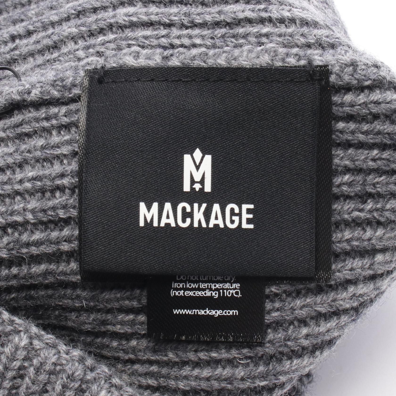 マッカージュ DAWSON ウールナイロンニットキャップ