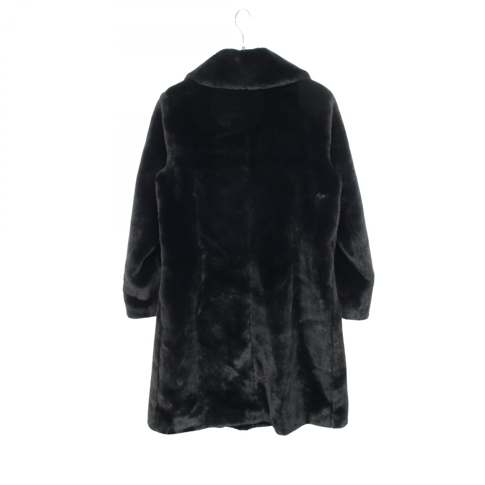 ヘルノ SOFT FAUX FUR ポリエステルコート