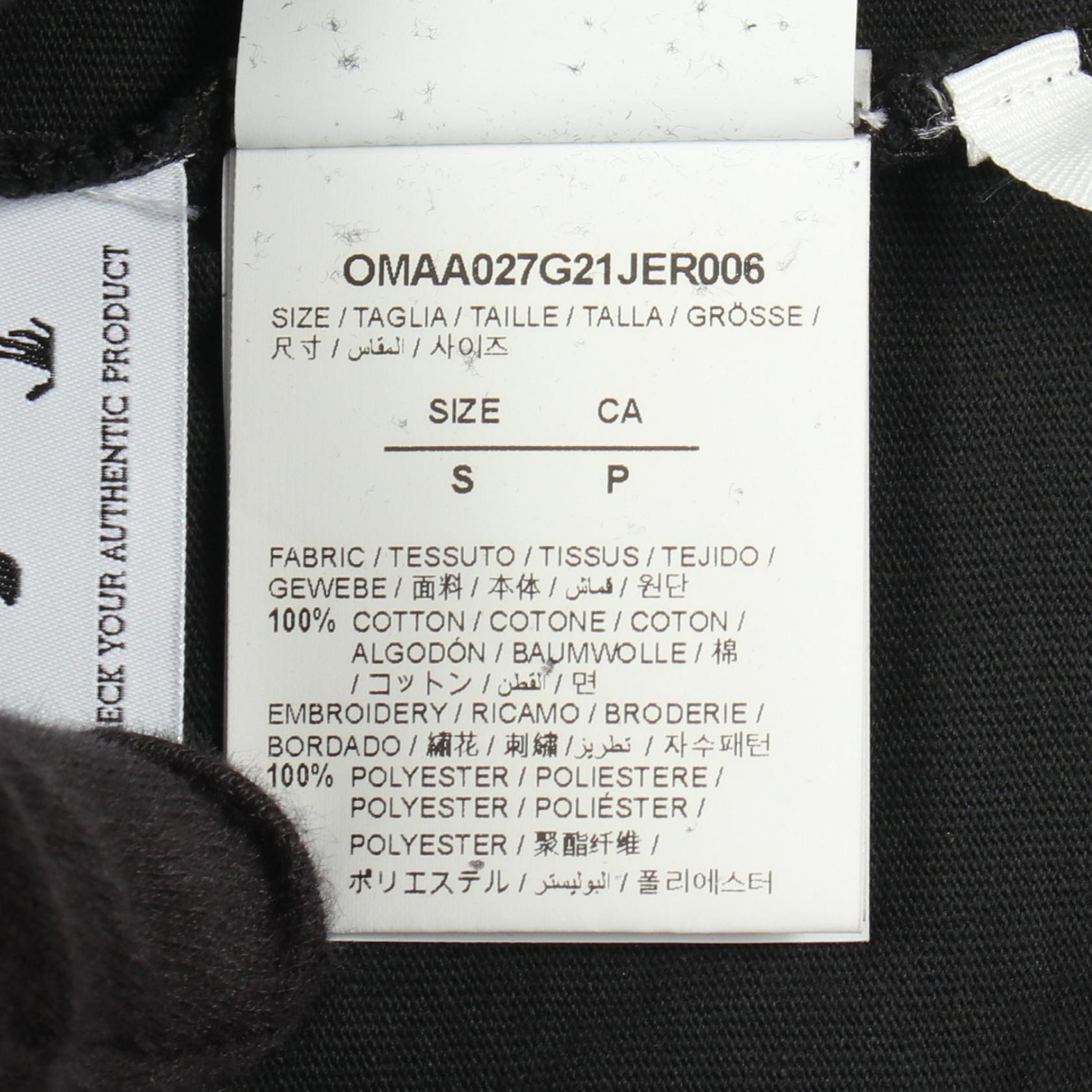 オフホワイト MLB CHICAGO WS SS TEE コットン 半袖Tシャツ