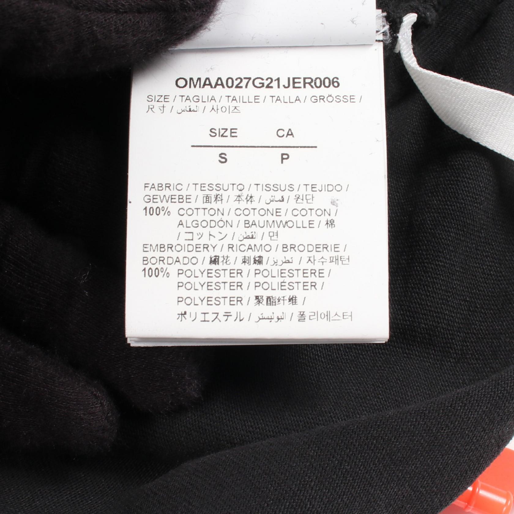 オフホワイト コットン 半袖Tシャツ