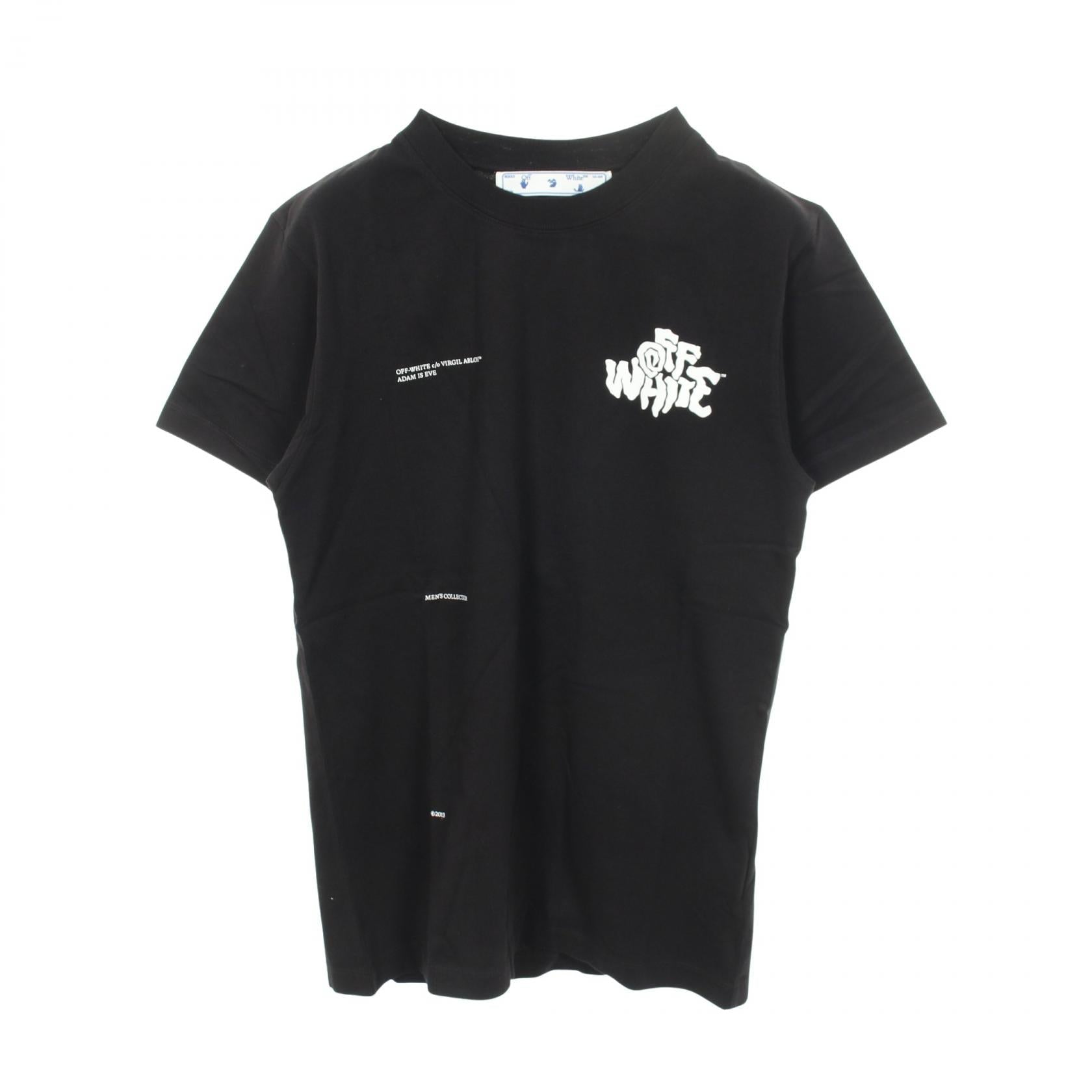 オフホワイト コットンTシャツ