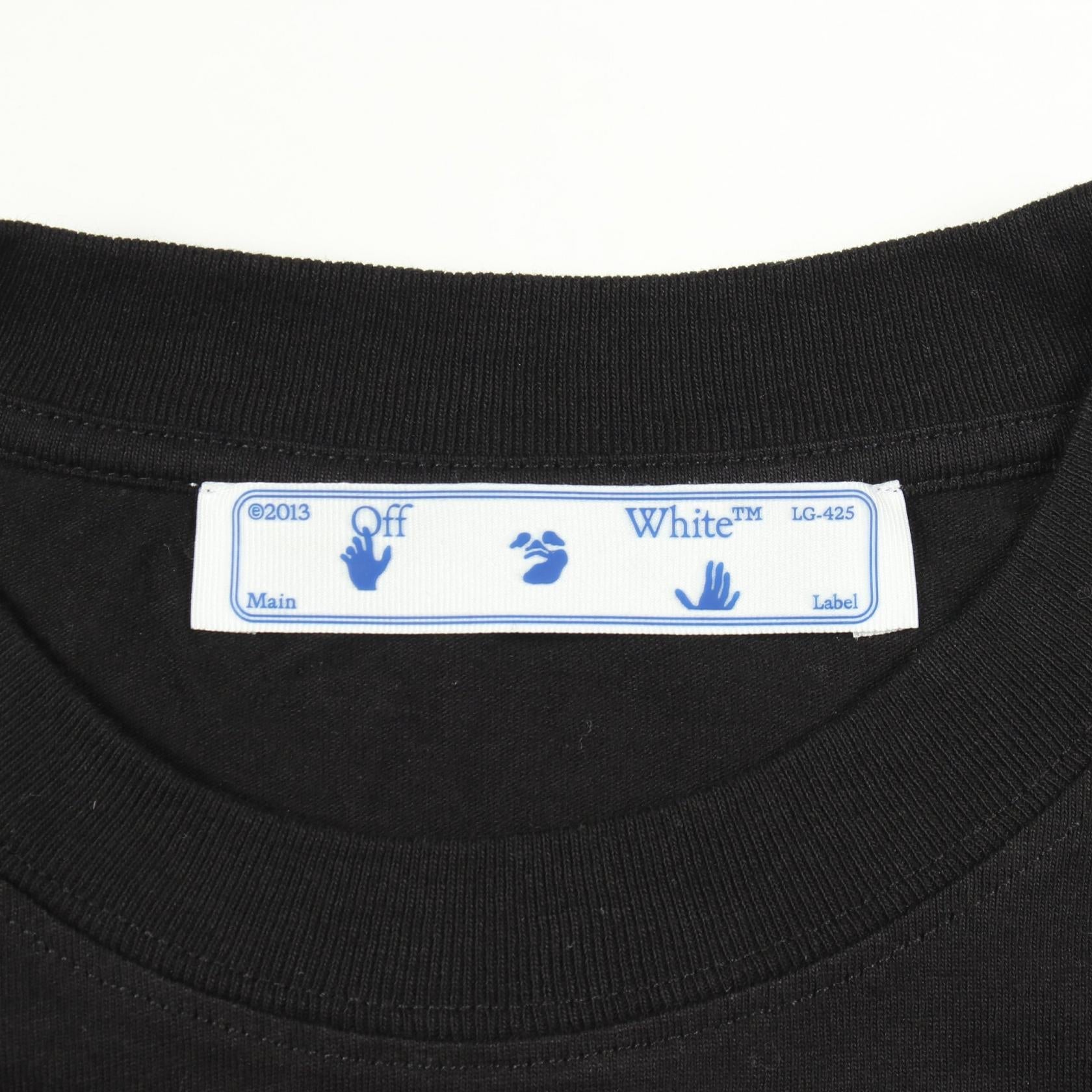 オフホワイト コットンTシャツ