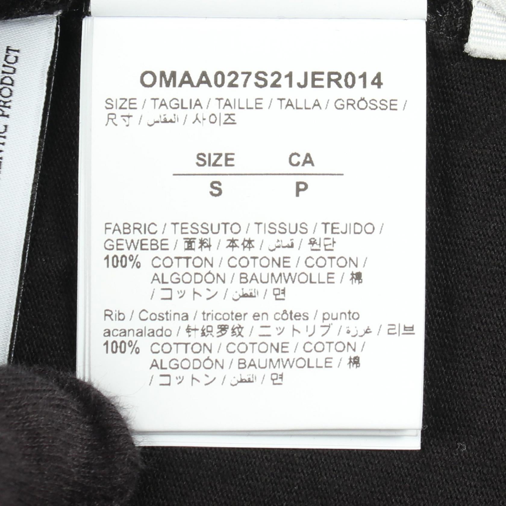 オフホワイト コットンTシャツ