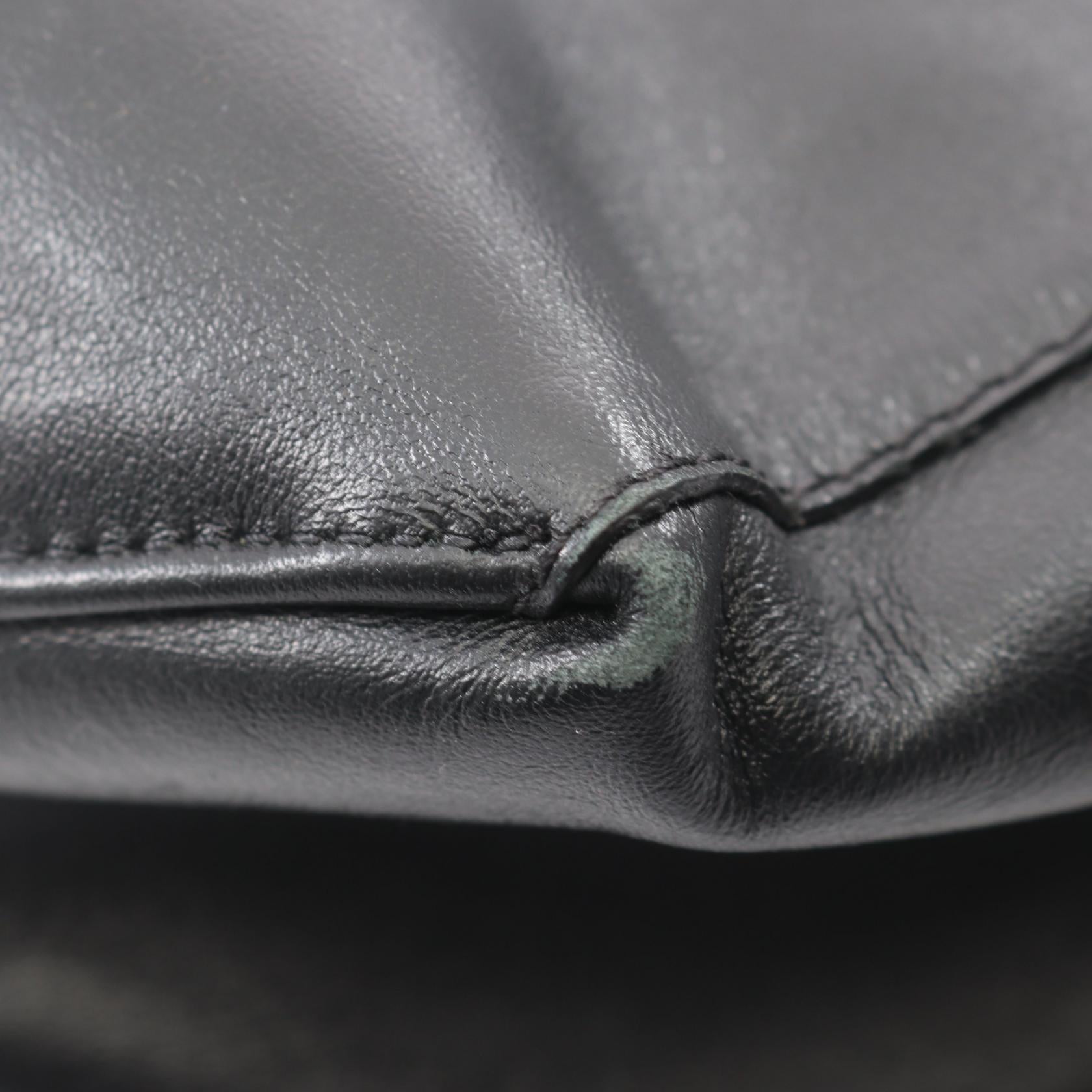 セリーヌ バーティカルカバ レザートートバッグ