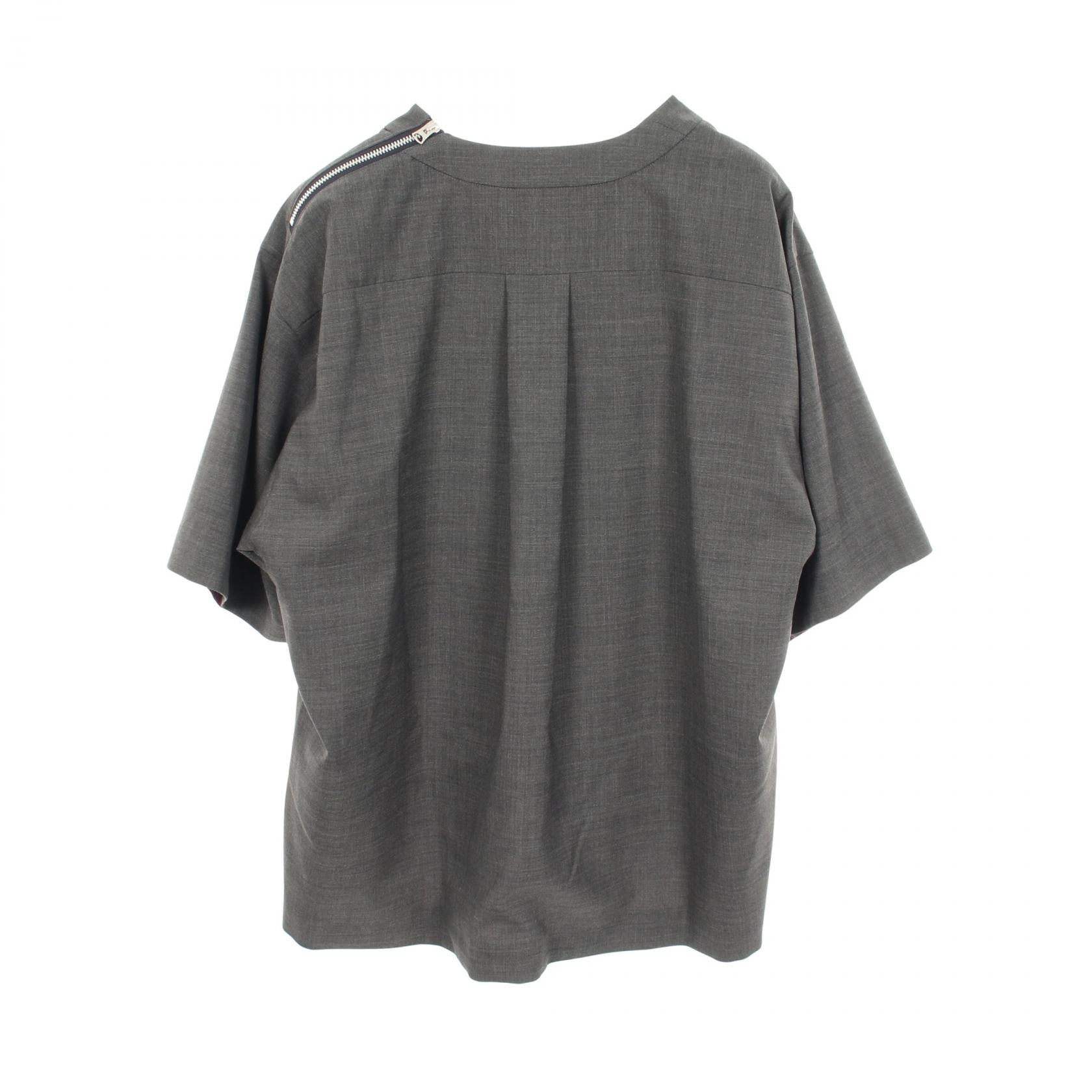 サカイ SUITING PULLOVER ウール ポリエステル トップス