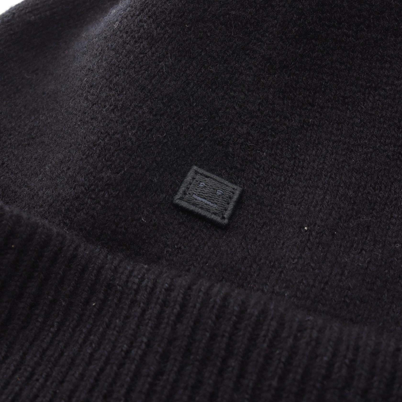 アクネストゥディオズ MICRO FACE PATCH BEANIE ウールニットキャップ