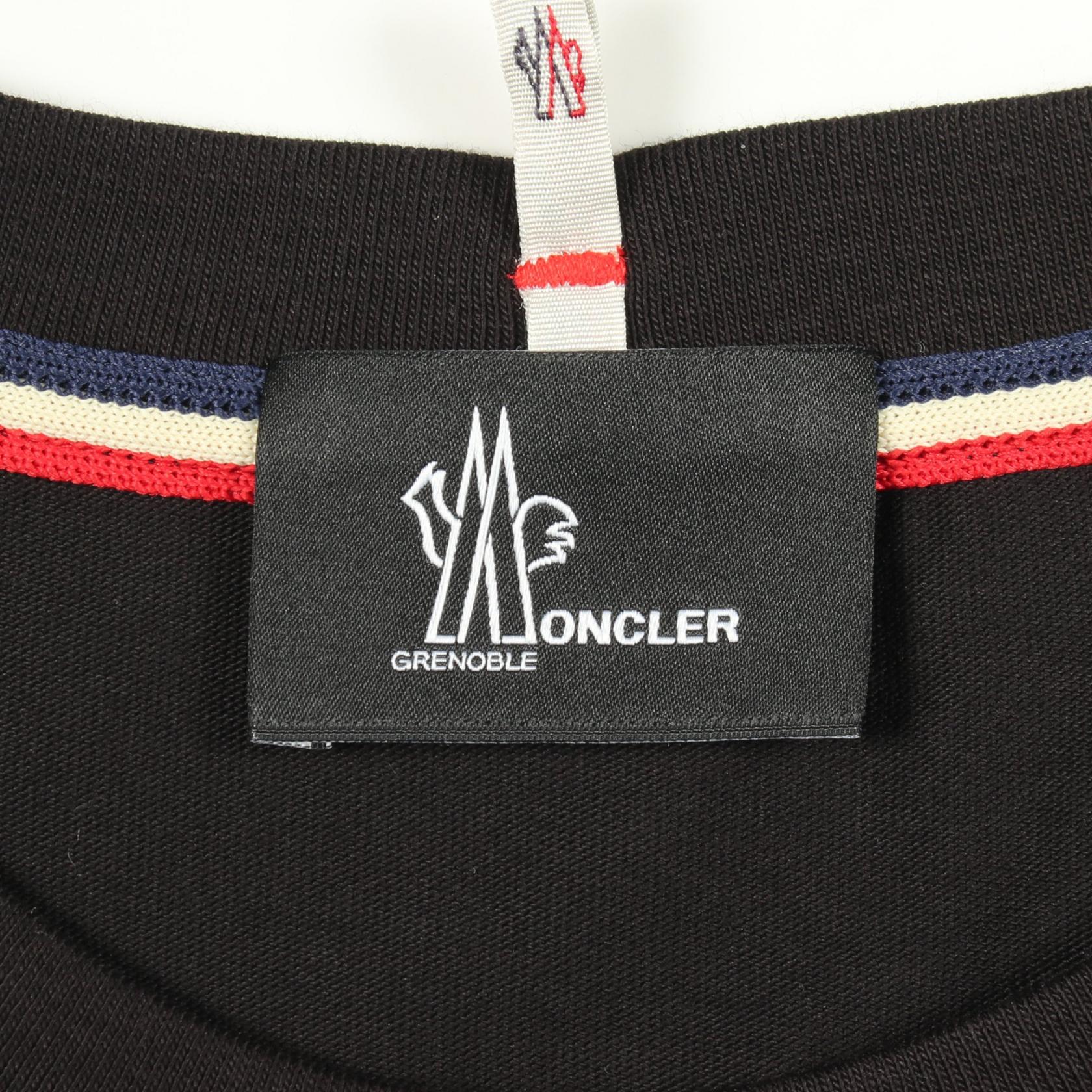 モンクレールグルノーブル コットン 半袖Tシャツ