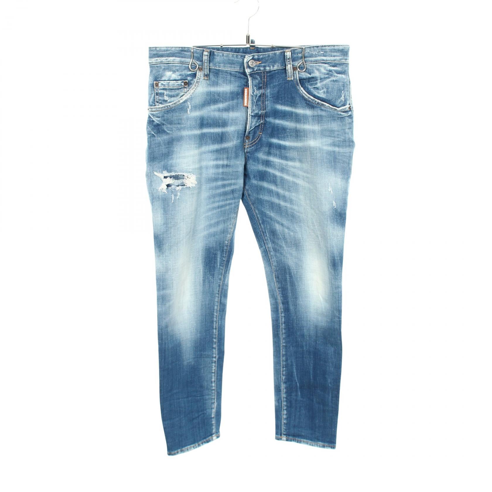 ディースクエアード SKATER JEAN コットンデニムパンツ