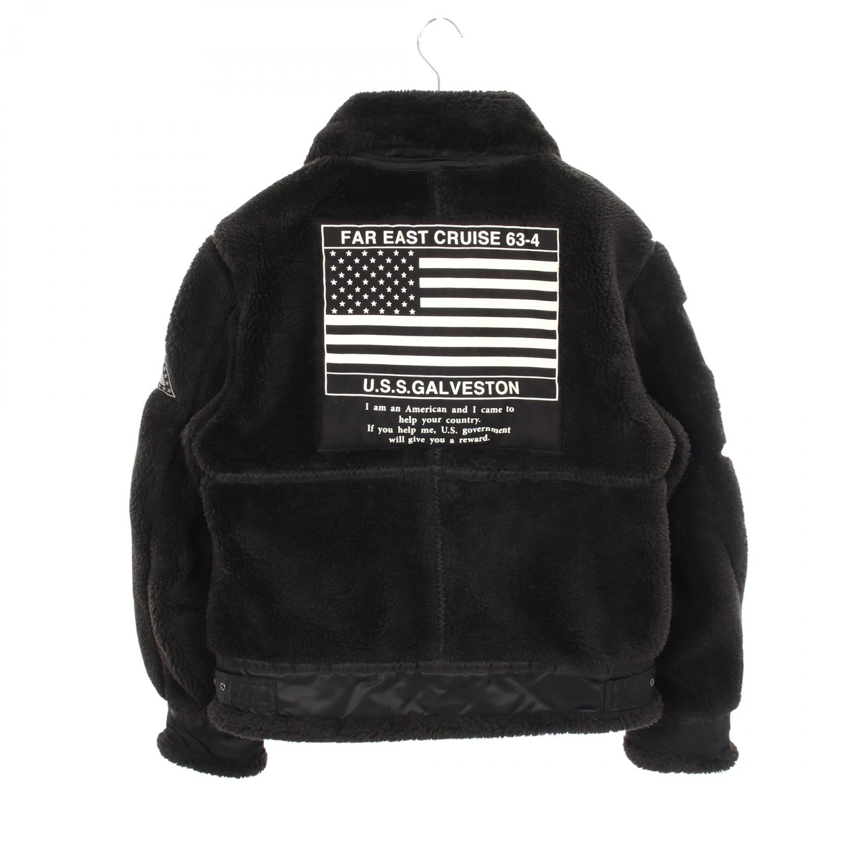 アヴィレックス TOP GUN RETRO BOA B-3 ポリエステル アウター