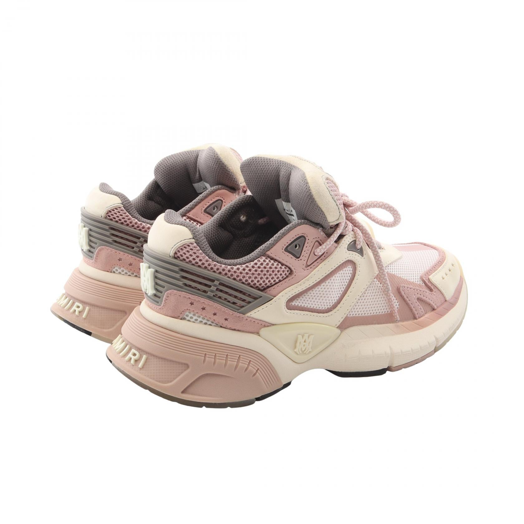 アミリ MA RUNNER レザー ファブリック スニーカー