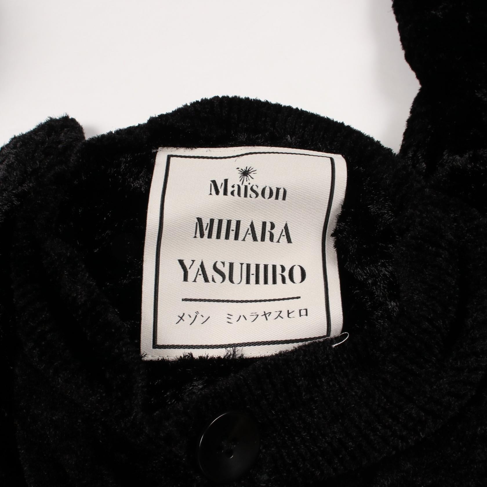 メゾンミハラヤスヒロ Layered Cropped Knit Cardigan カーディガン