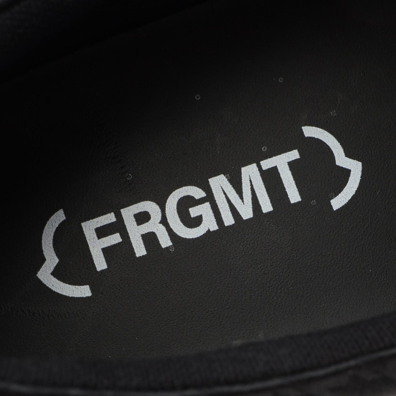 モンクレール FRAGMENT ファブリックスニーカー
