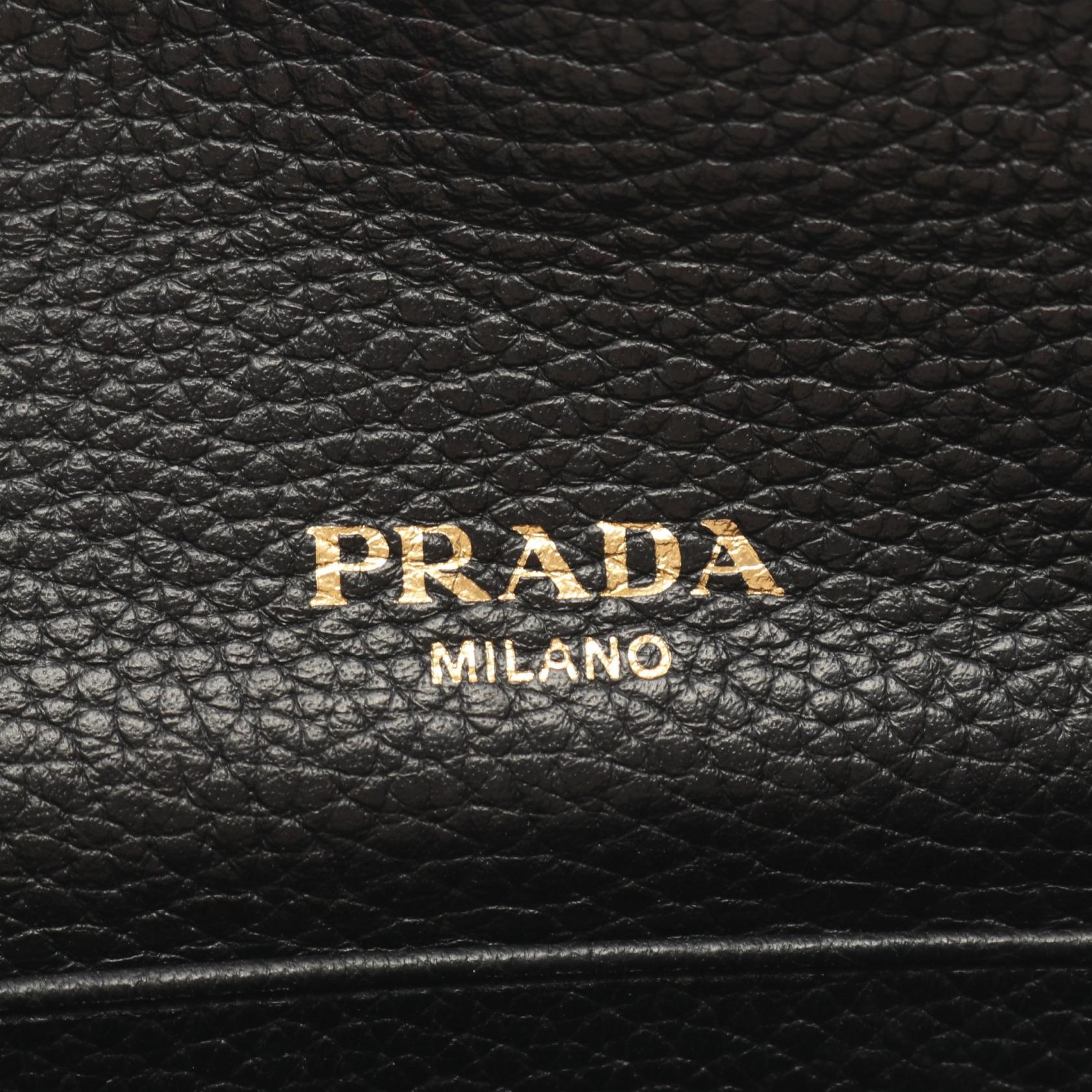 プラダ VITELLO GRAIN 長財布