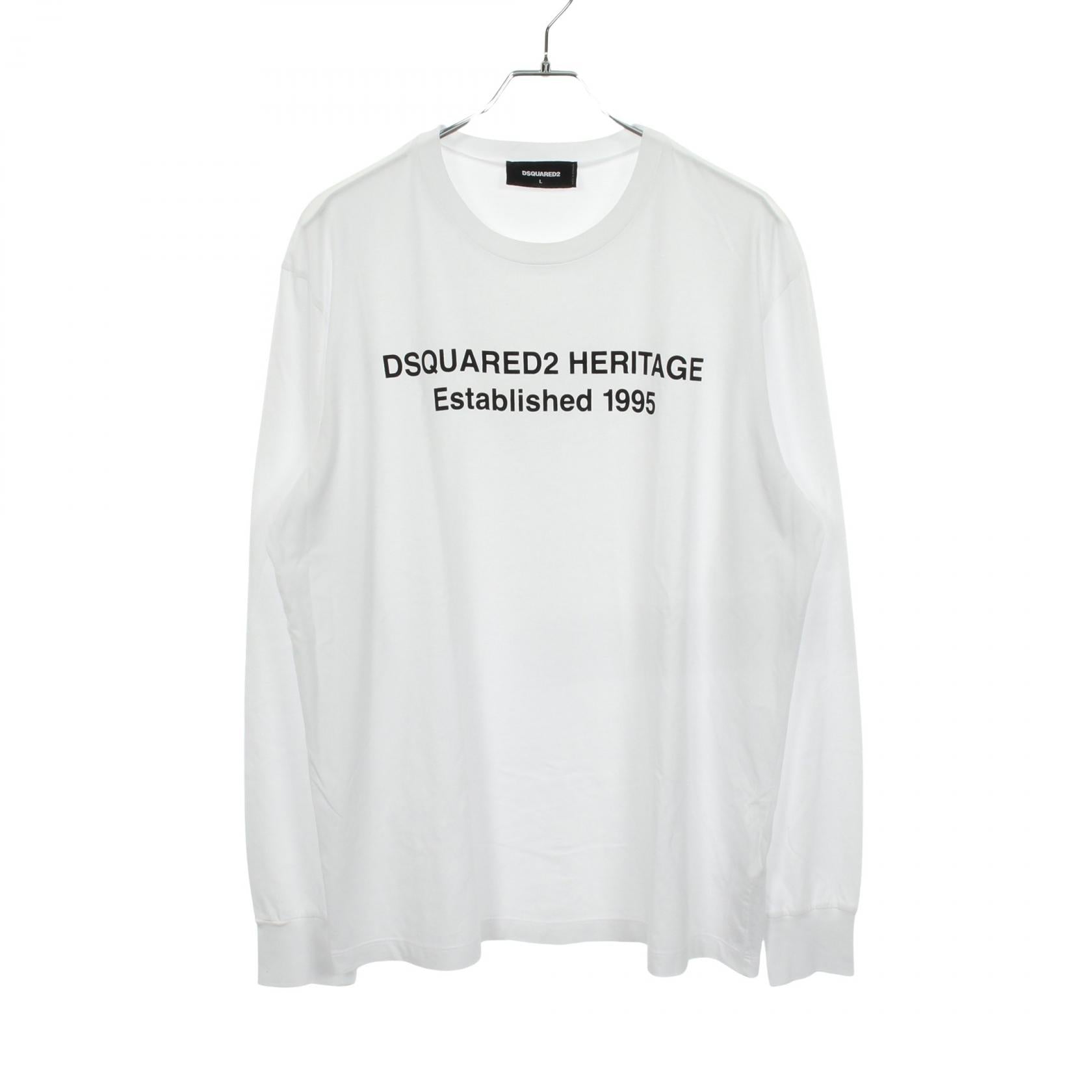 ディースクエアード コットン長袖Tシャツ
