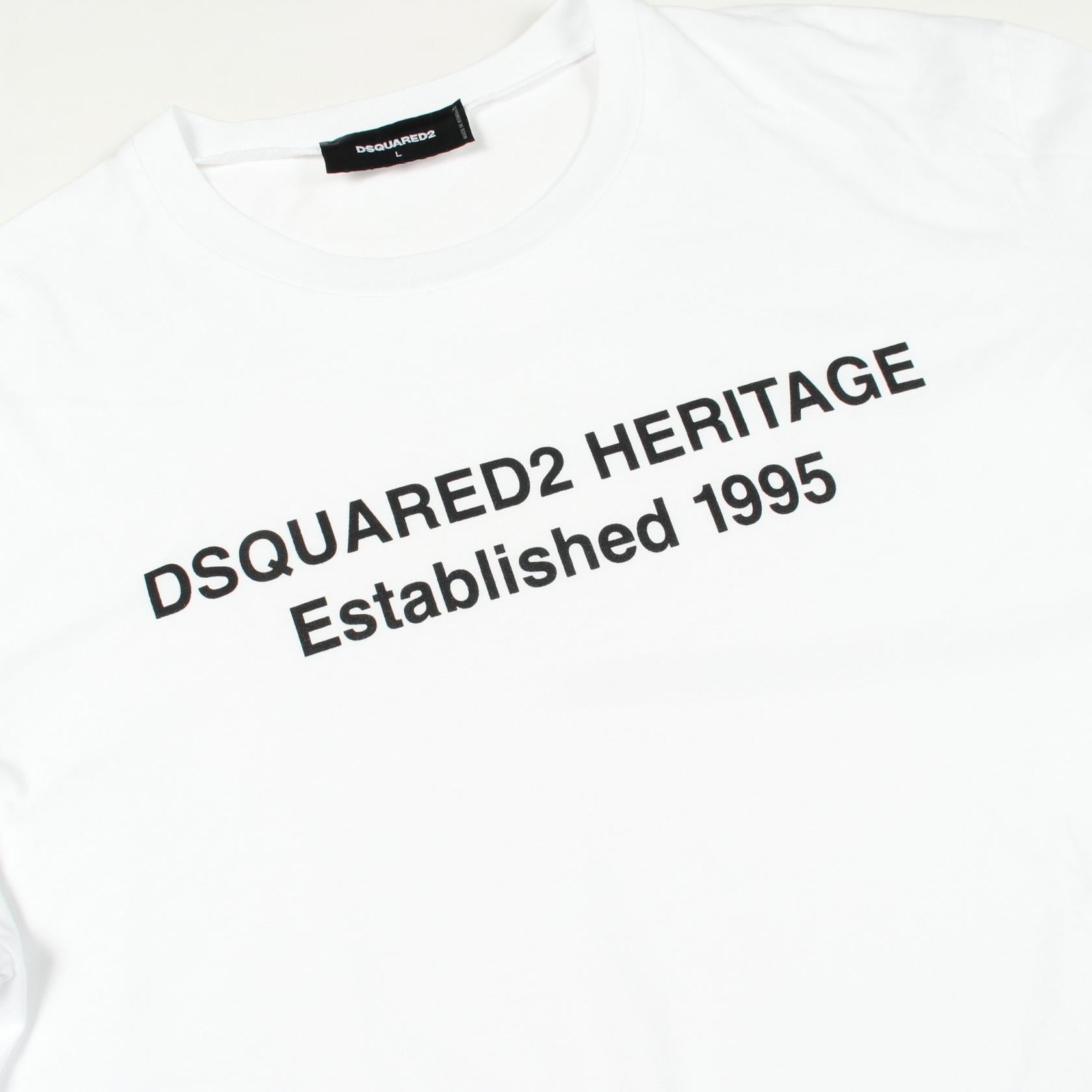 ディースクエアード コットン長袖Tシャツ