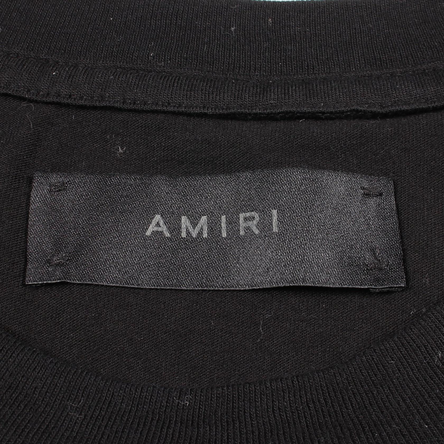 アミリ コットン 半袖Tシャツ