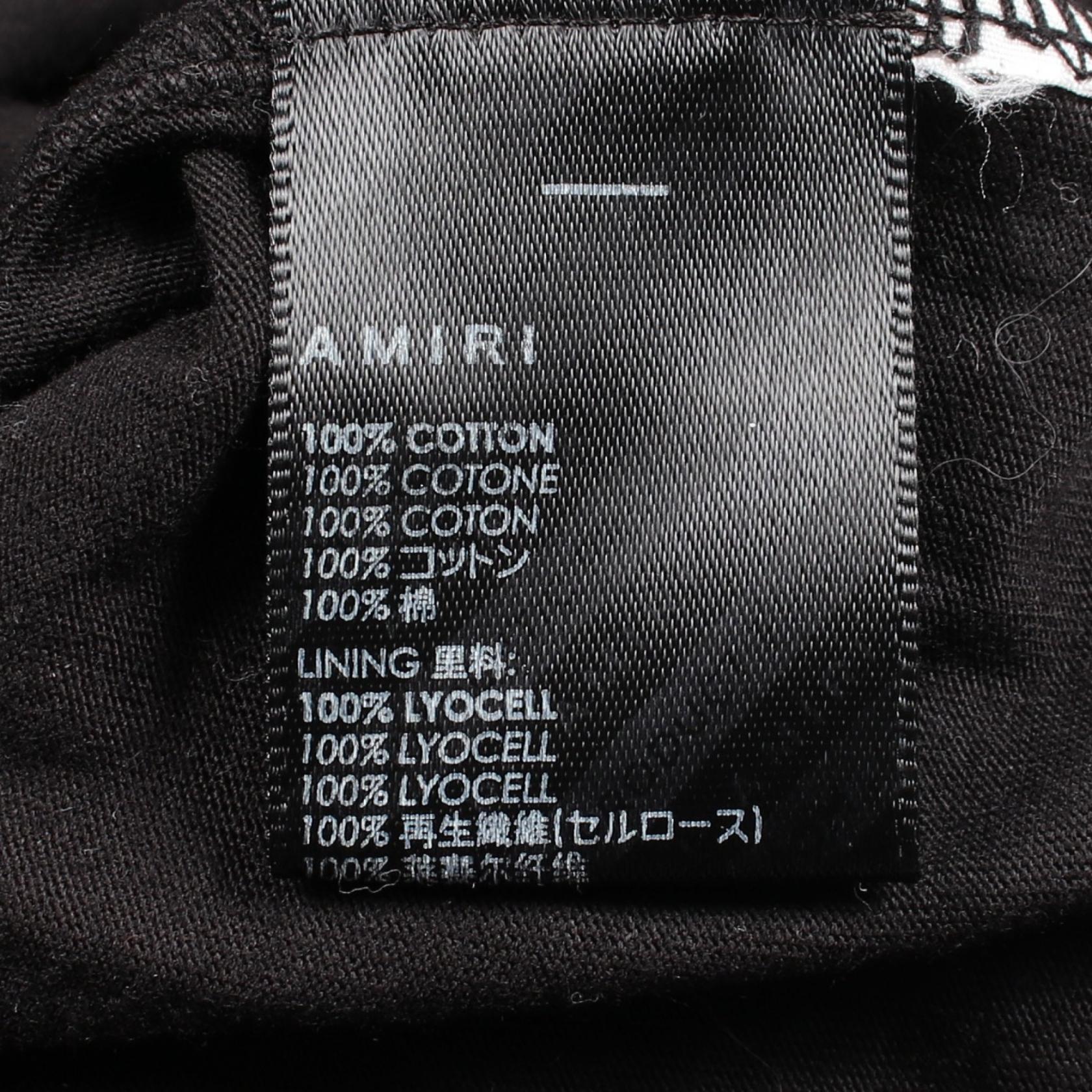 アミリ コットン 半袖Tシャツ