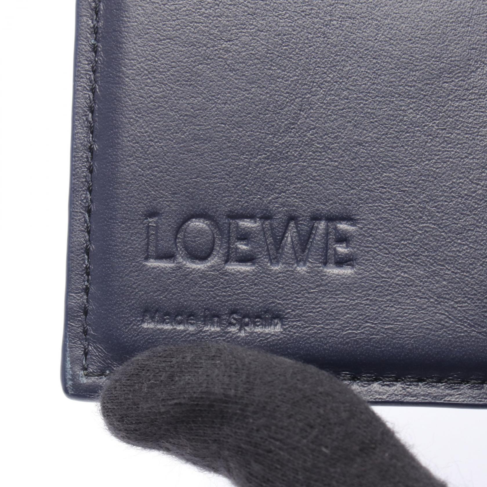 ロエベ アナグラム トライフォールド ウォレット 三つ折り財布