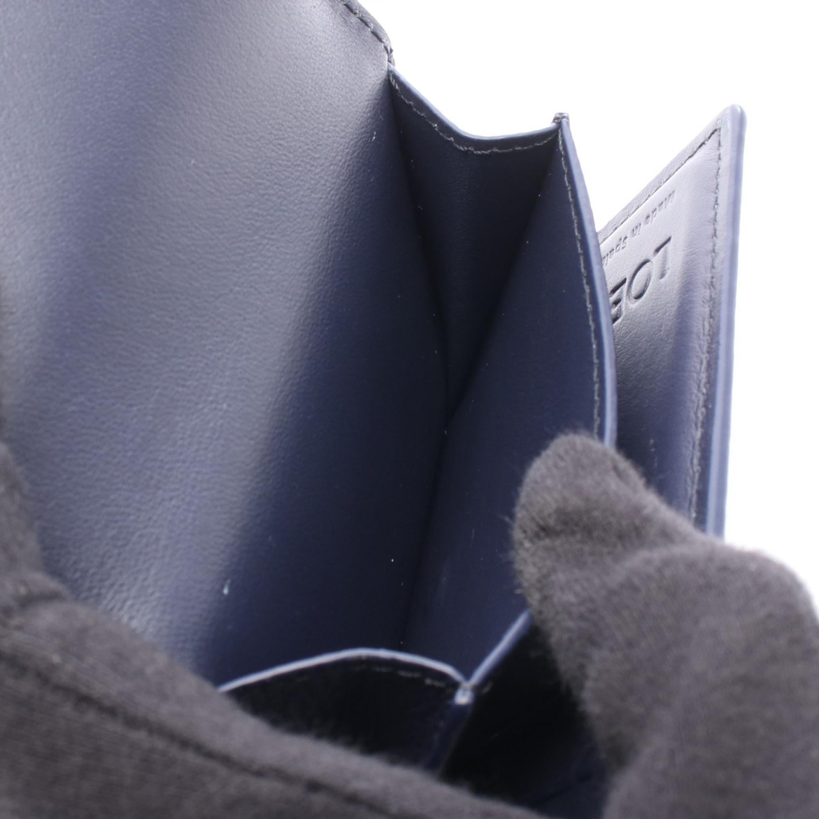ロエベ アナグラム トライフォールド ウォレット 三つ折り財布