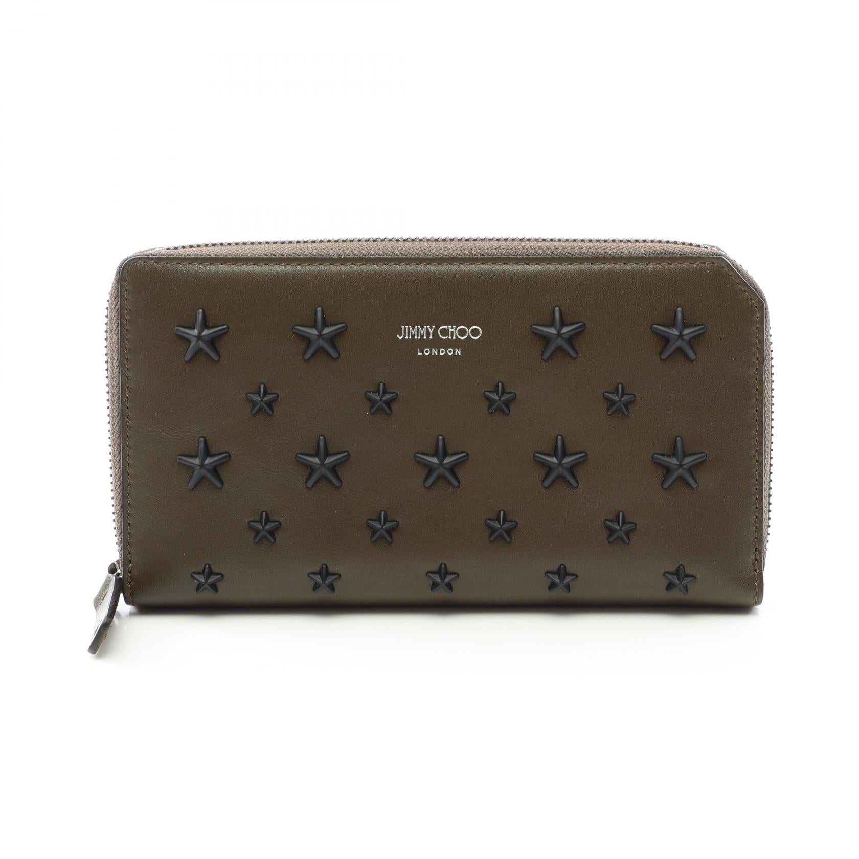 ジミーチュウ CARNABY レザー長財布