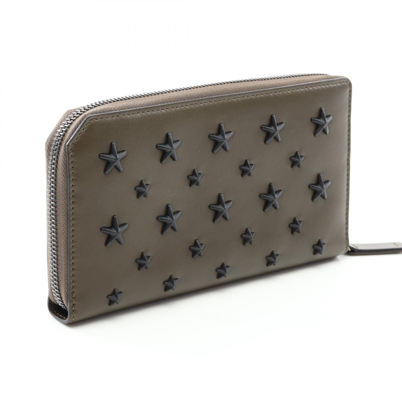 ジミーチュウ CARNABY レザー長財布