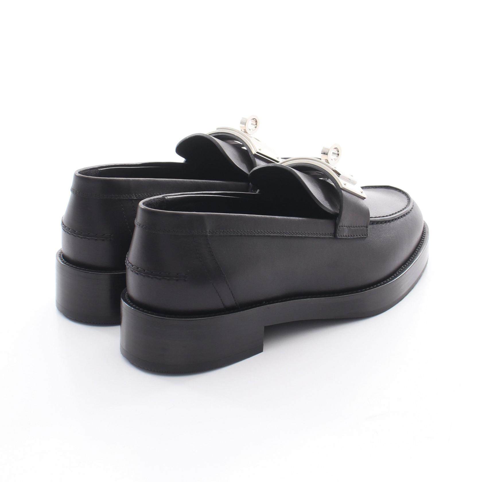 エルメス モカシンホット レザーローファー