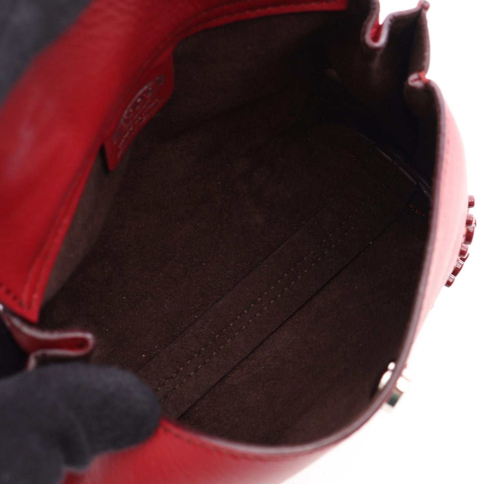 トッズ WAVE BAG レザー ミニ2wayハンドバッグ