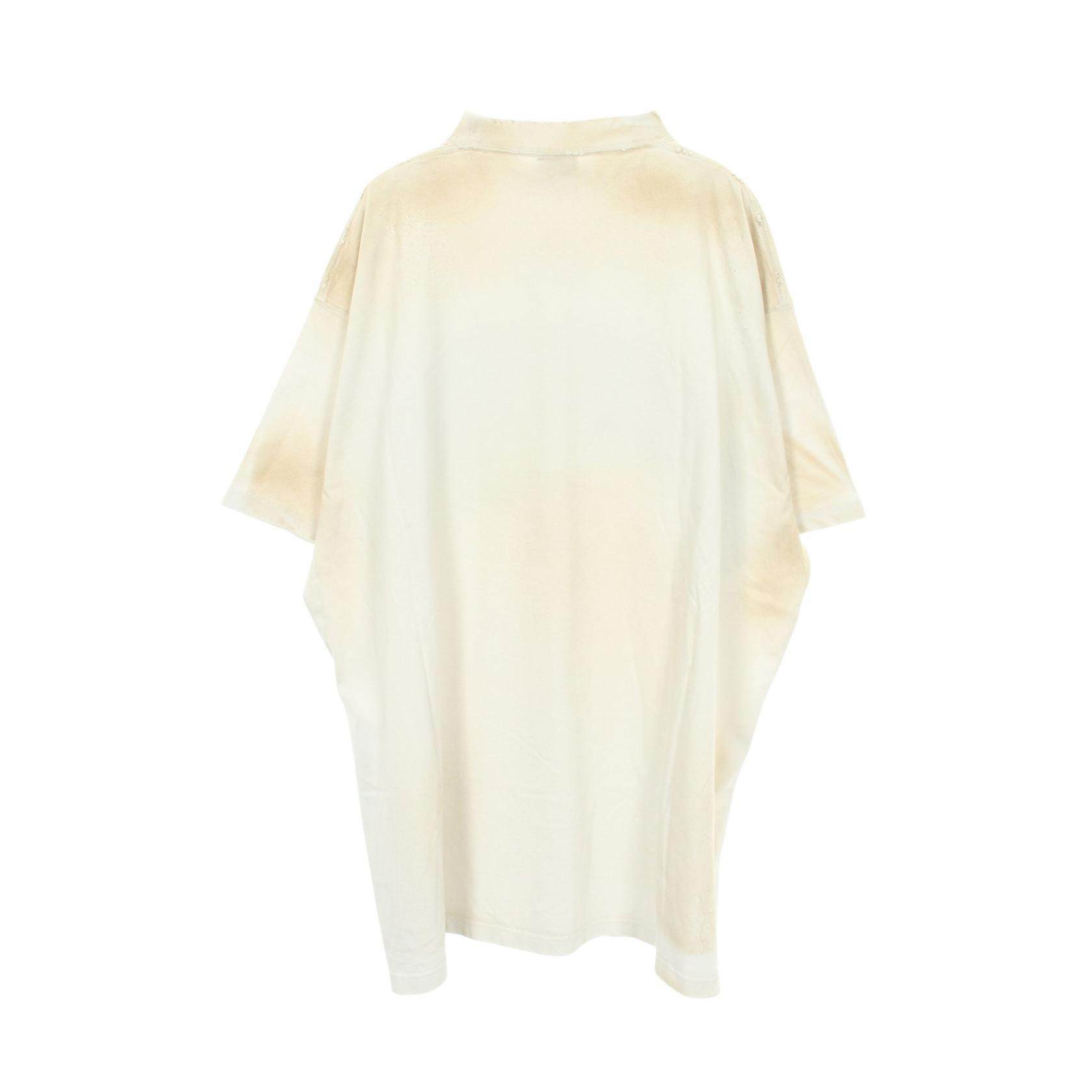 バレンシアガ Crash Dust Patch Tee コットンTシャツ