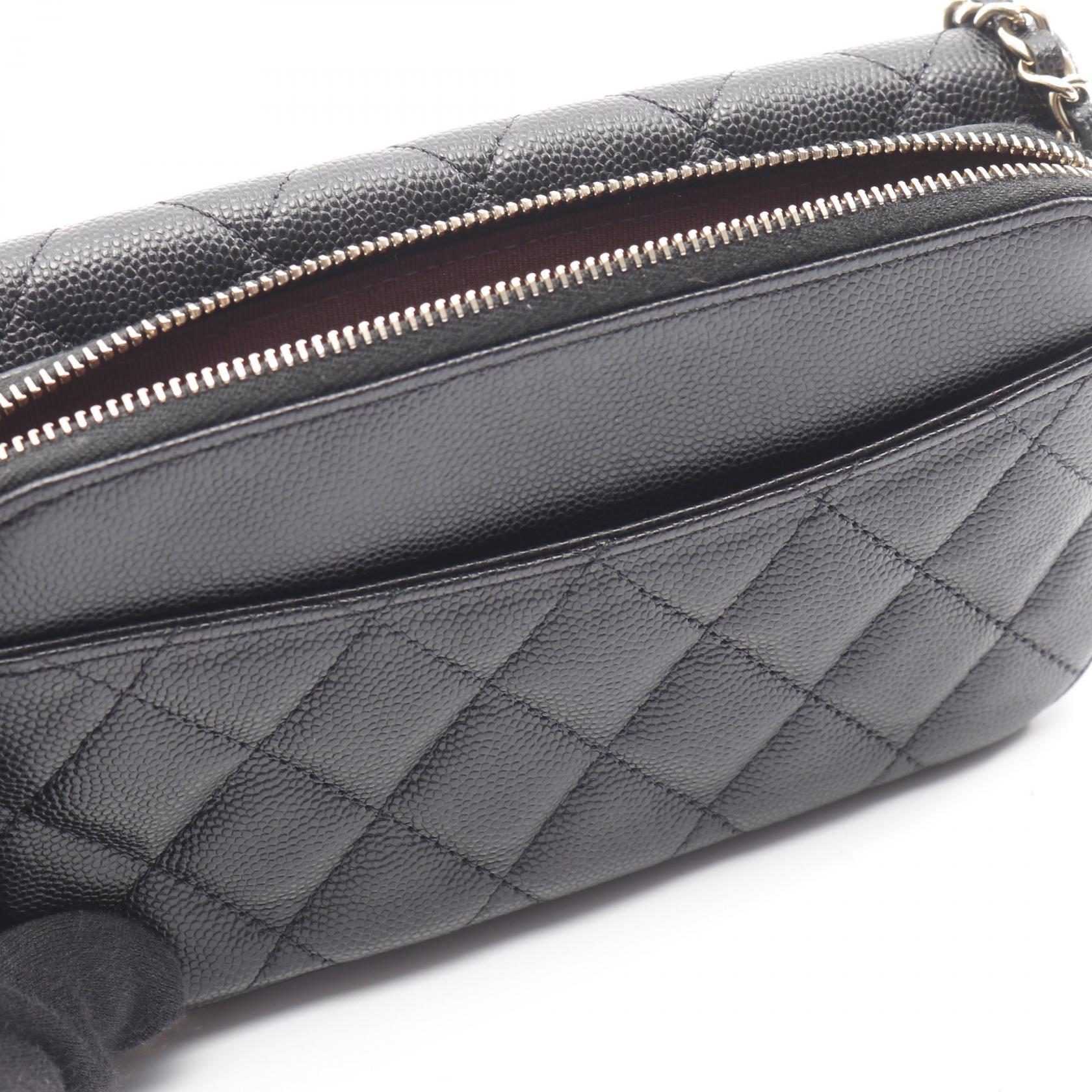 シャネル マトラッセ カーフスキン ショルダーバッグ