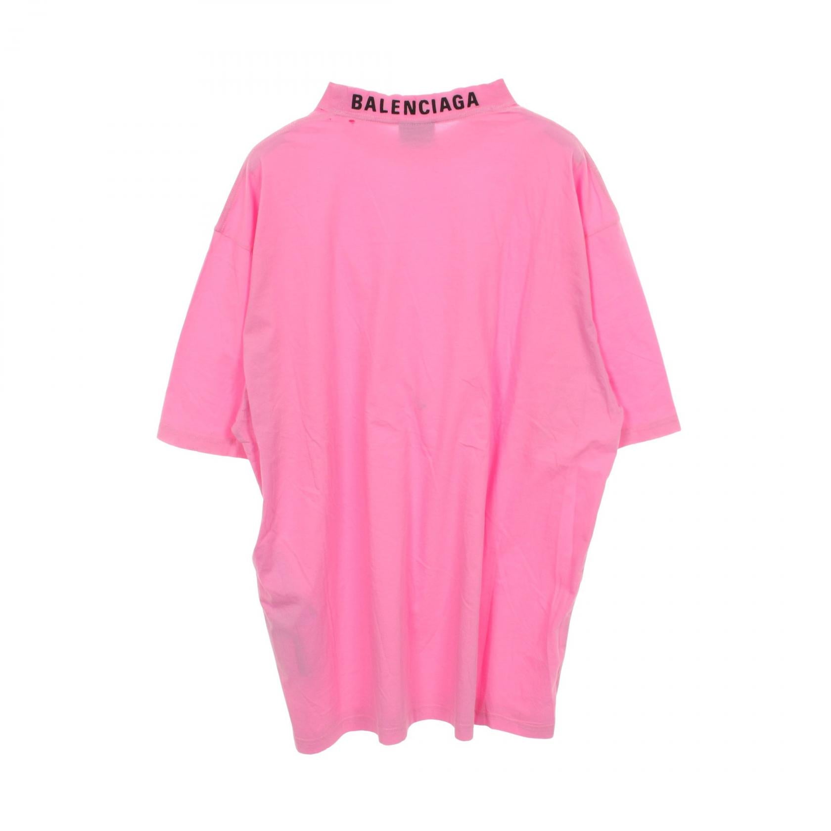 バレンシアガ コットン 半袖Tシャツ