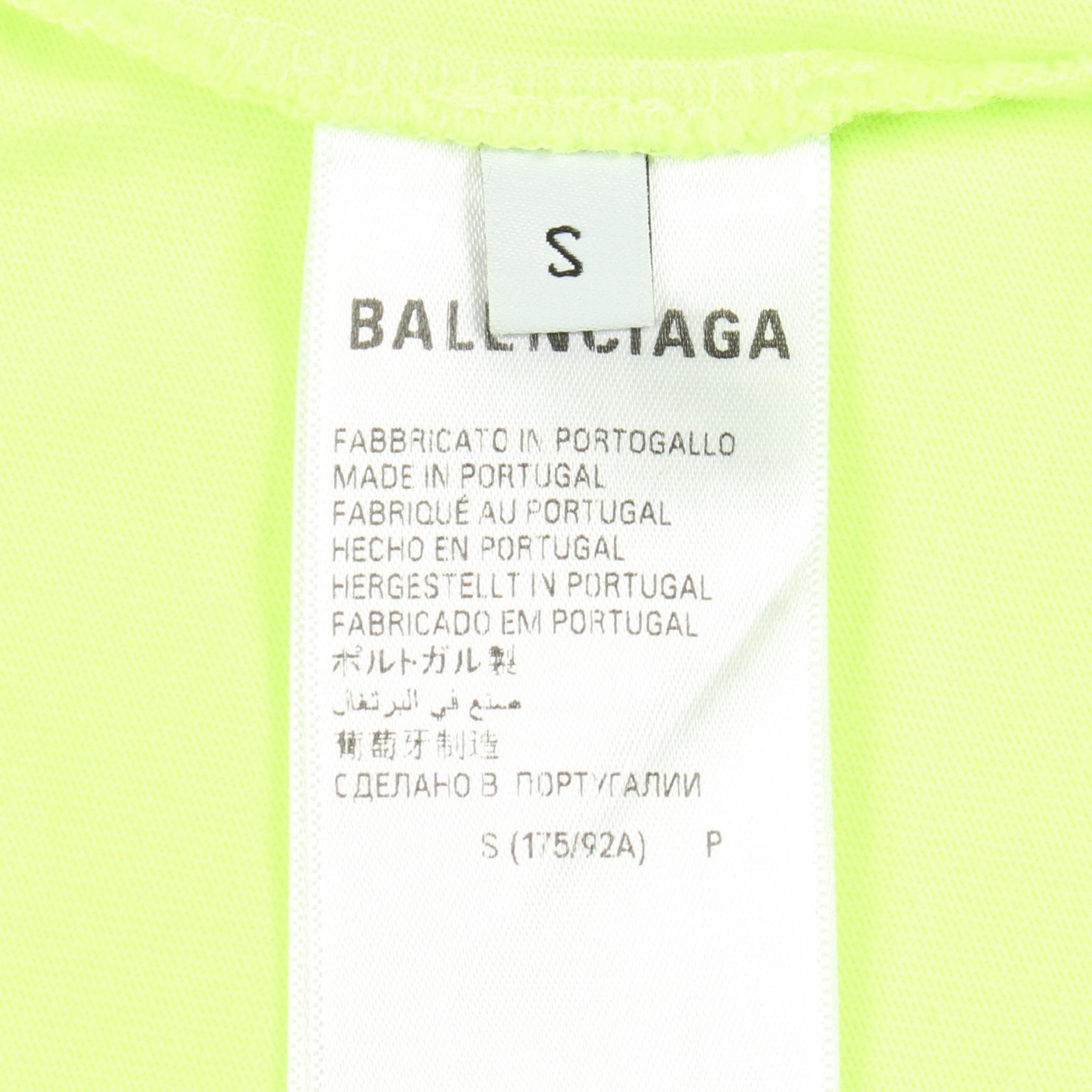 バレンシアガ DESTROYED BOXY FIT コットンTシャツ