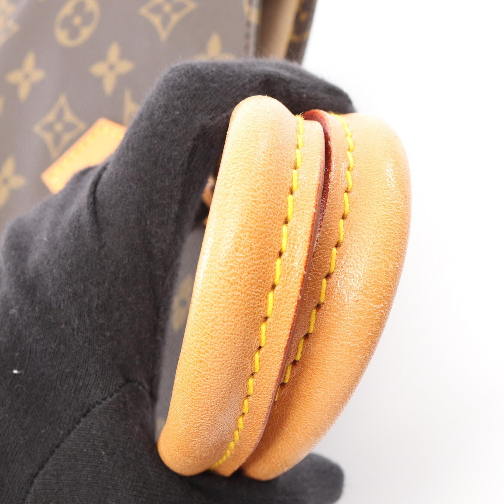 ルイヴィトン サックプラ モノグラム コーティングキャンバス トートバッグ