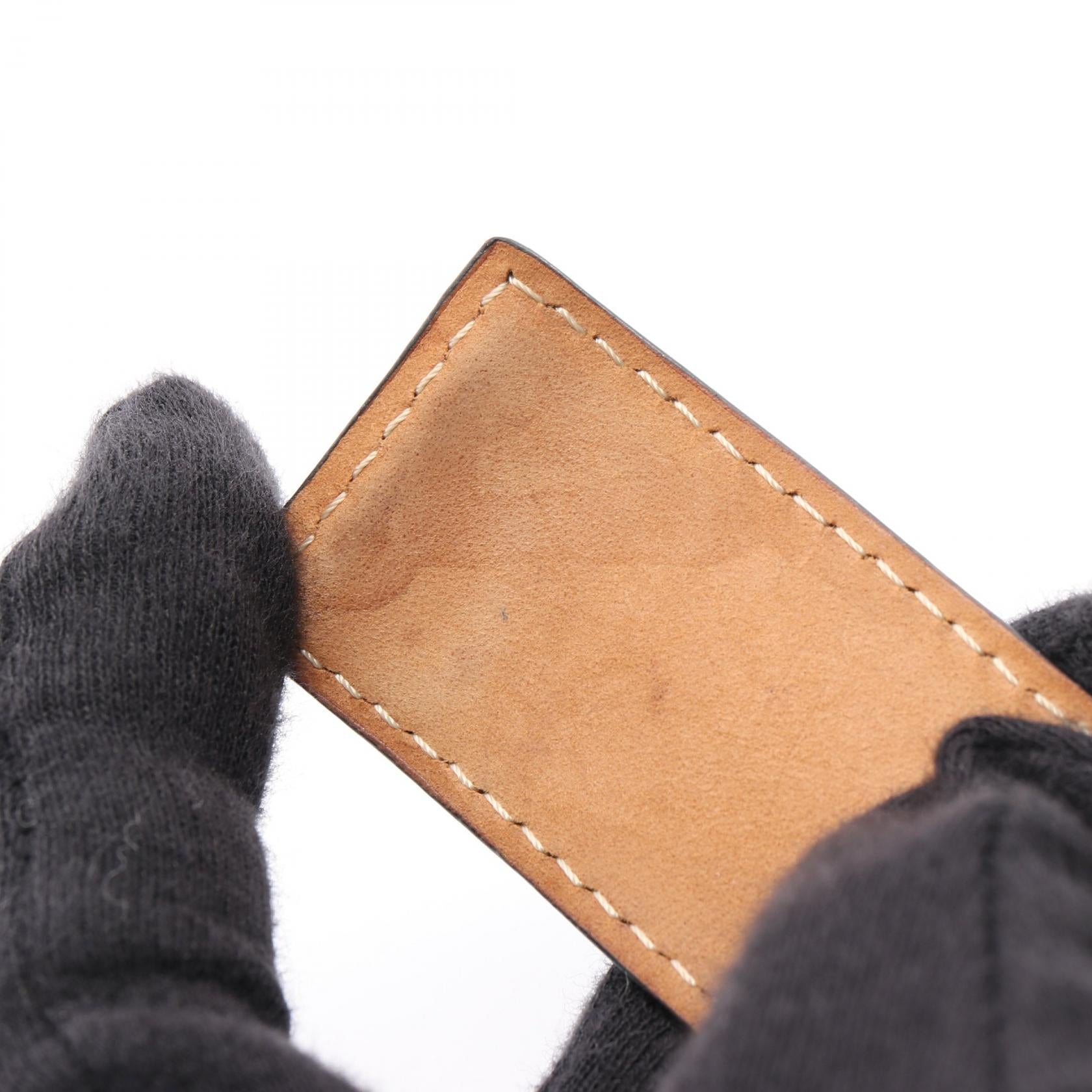 ロエベ アナグラム レザーブレスレット