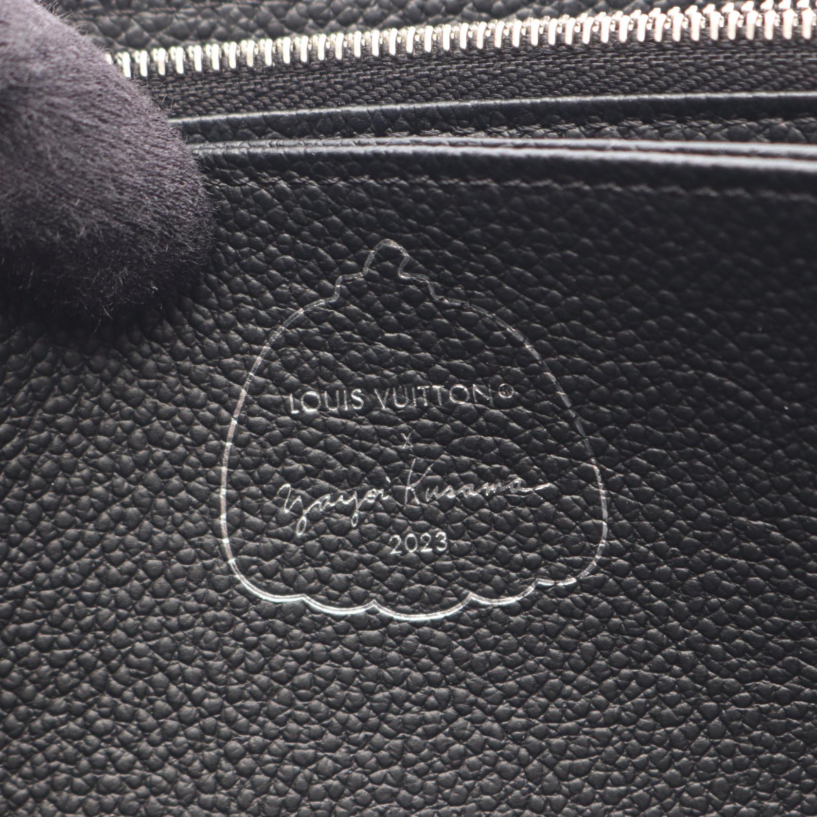 ルイヴィトン LV×YK ジッピーウォレット モノグラム・アンプラント 長財布
