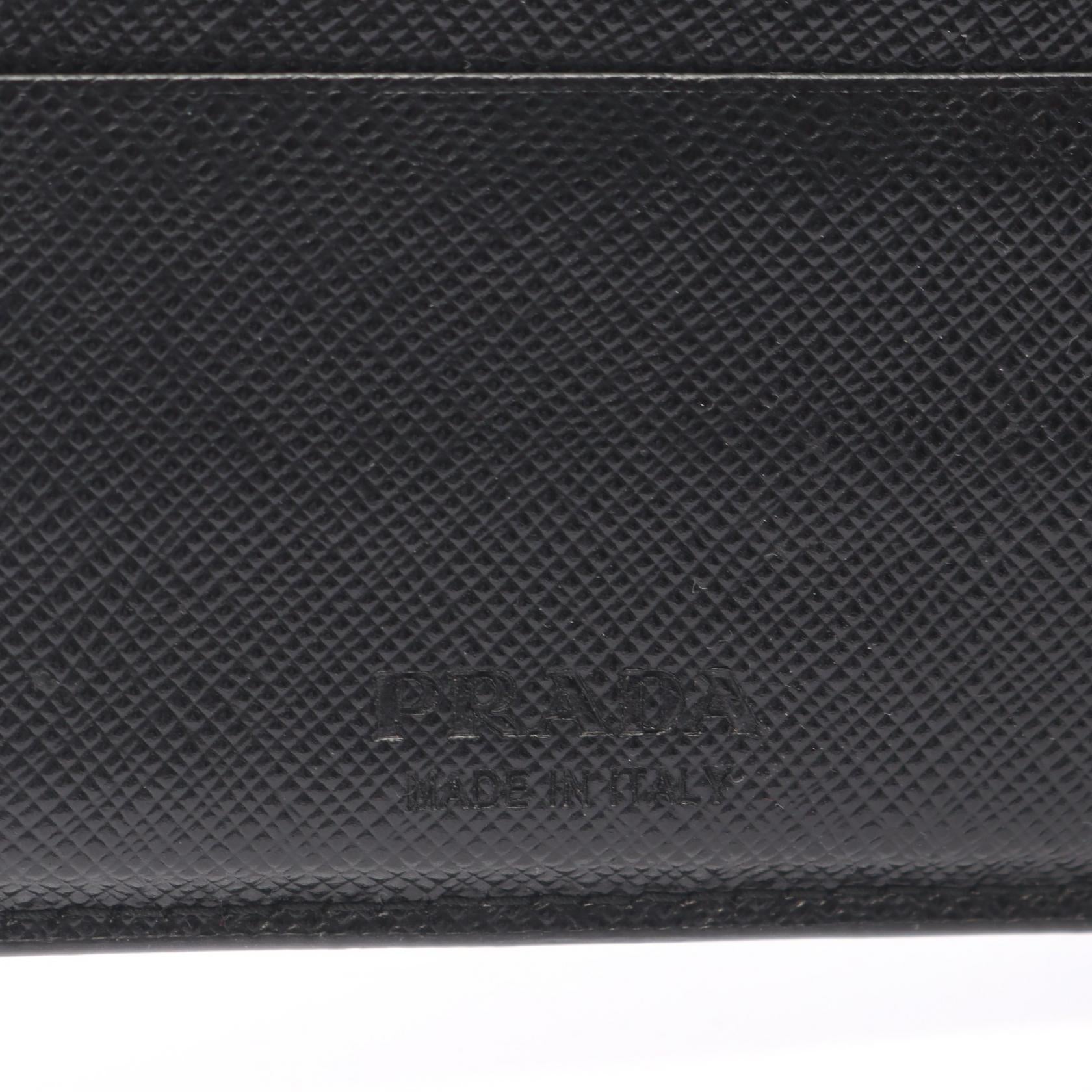 プラダ SAFFIANO BICOLO 二つ折り財布